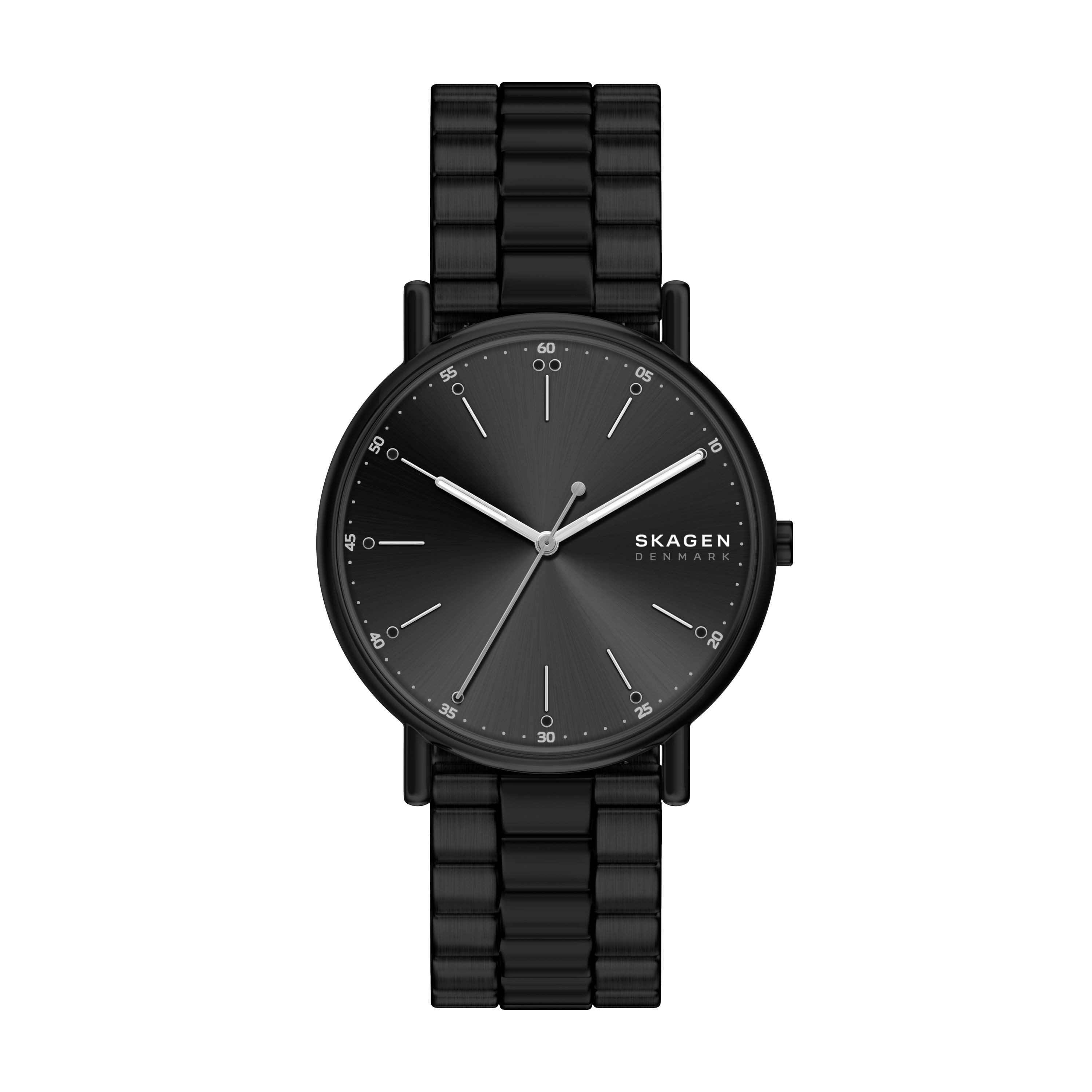 SKAGEN Quarzuhr Signatur SKW6952, Armbanduhr, Edelstahlarmband, analog