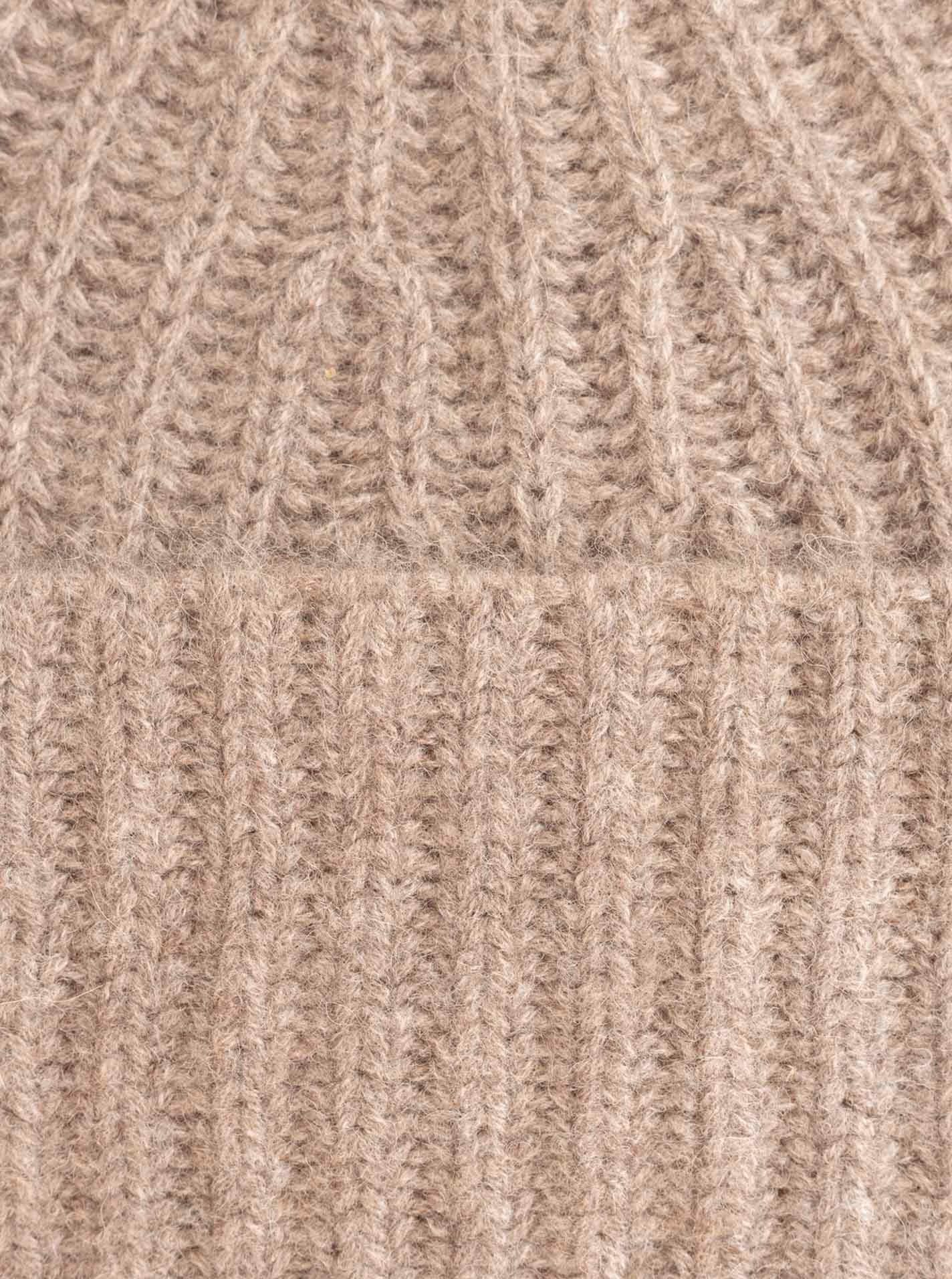 Zwillingsherz Strickmütze Zwillingsherz Kaschmir Mütze Grobstrick