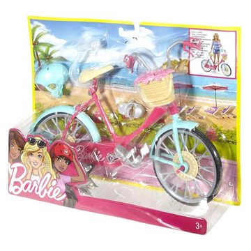 Mattel® Puppen Fahrzeug Mattel DVX55 - Barbie - Fahrrad