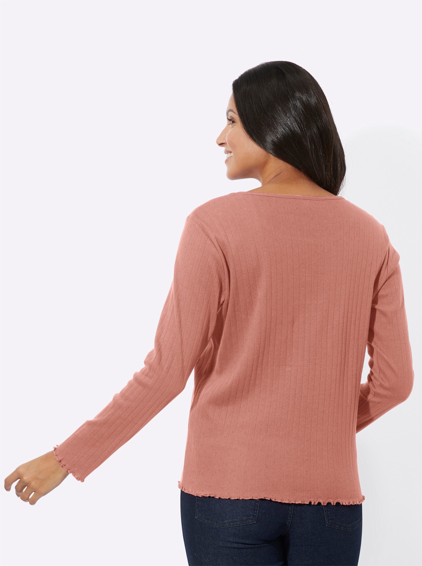 Sieh an! T-Shirt Langarmshirt . günstig online kaufen