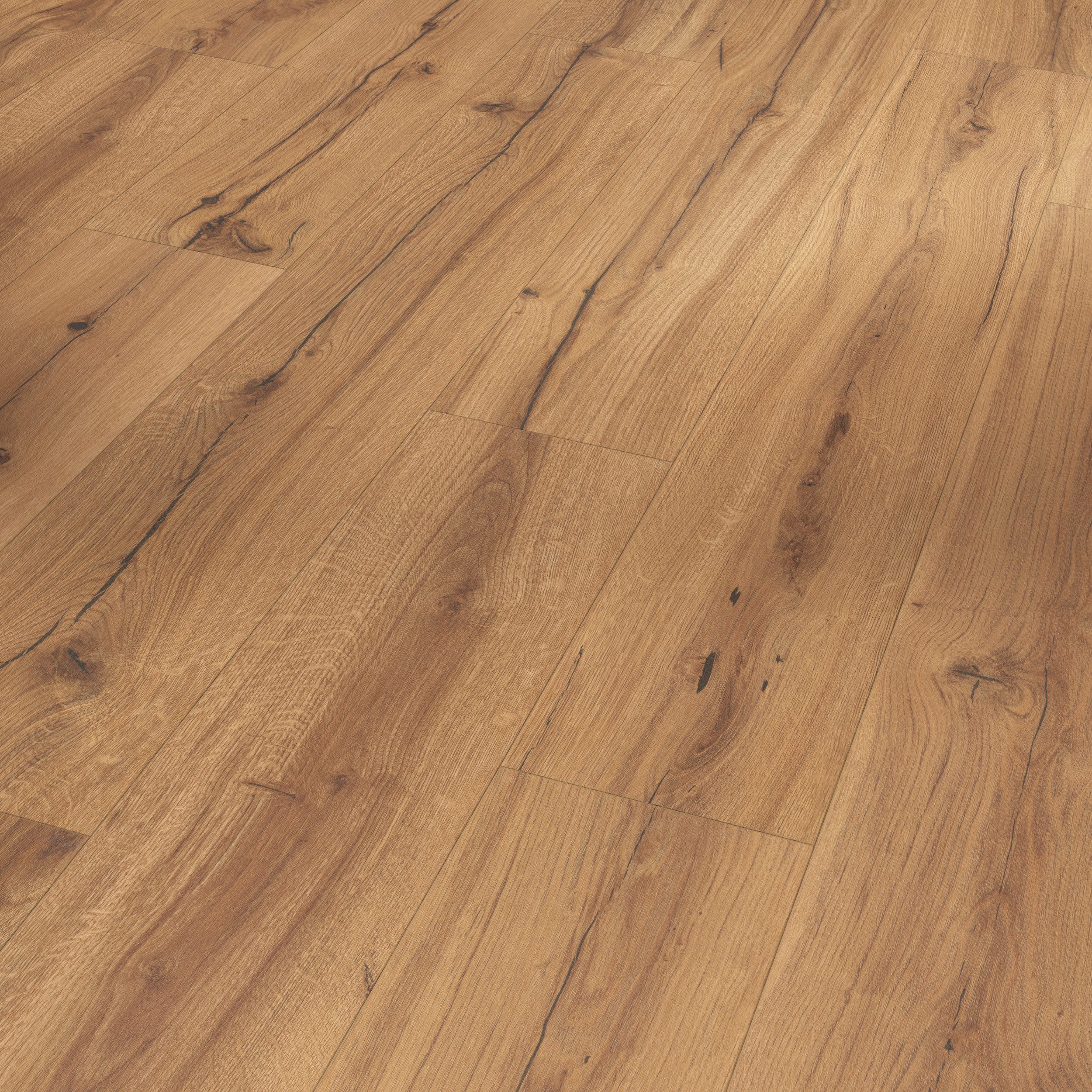 PARADOR Laminat Basic 400 Eiche History, 10 St., Klicklaminat 2,493m² (10 Dielen) pro Karton, Eiche
