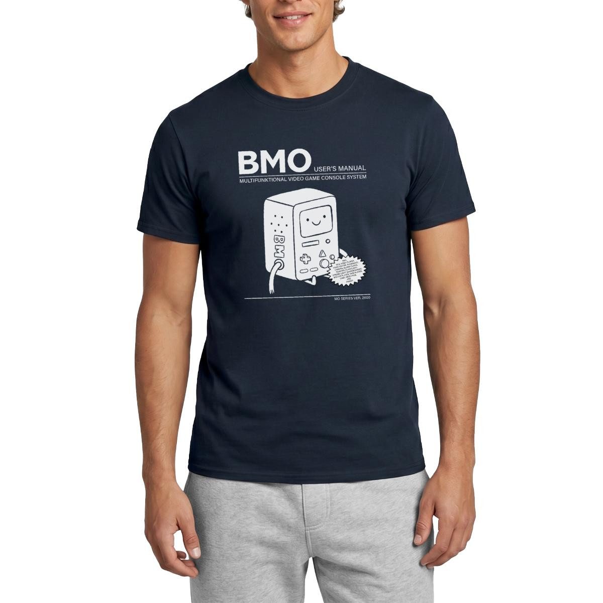 T-Shirt Adventure Time Mit Finn Und Jake BMO Beemo Männer T-Shirt