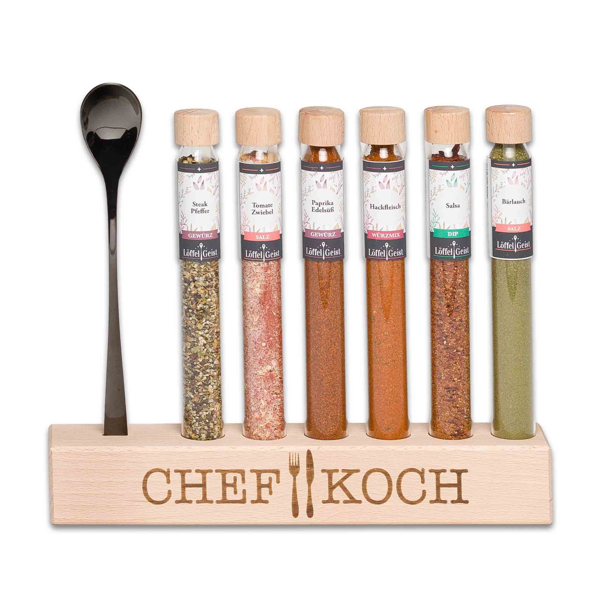 Löffelgeist Lebensmittel-Geschenkset Chefkoch