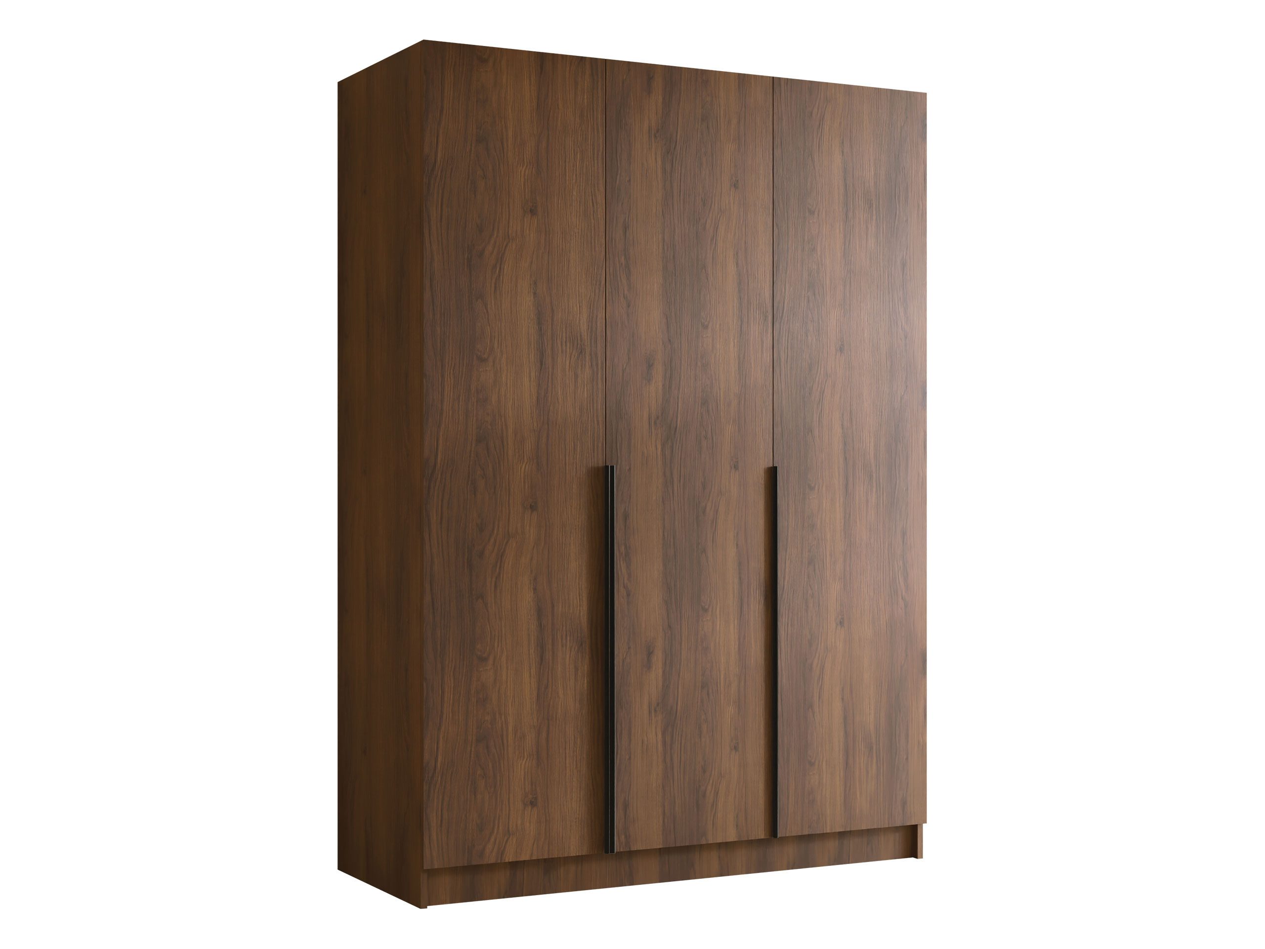MIRJAN24 Kleiderschrank Calia I (mit drei Drehtüren) Kleiderstange, Metallgriffe