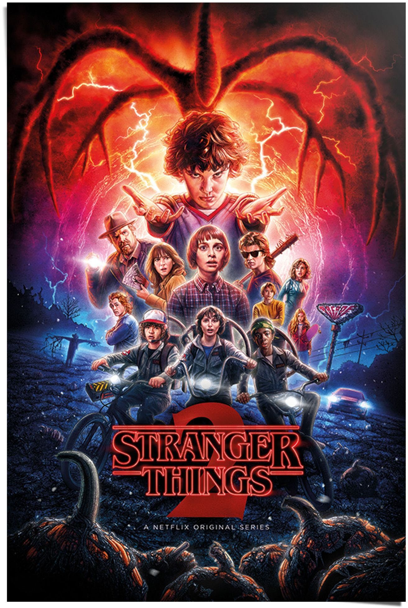 Reinders! Плакат Плакат Stranger Things Netflix, Serien (1 St)