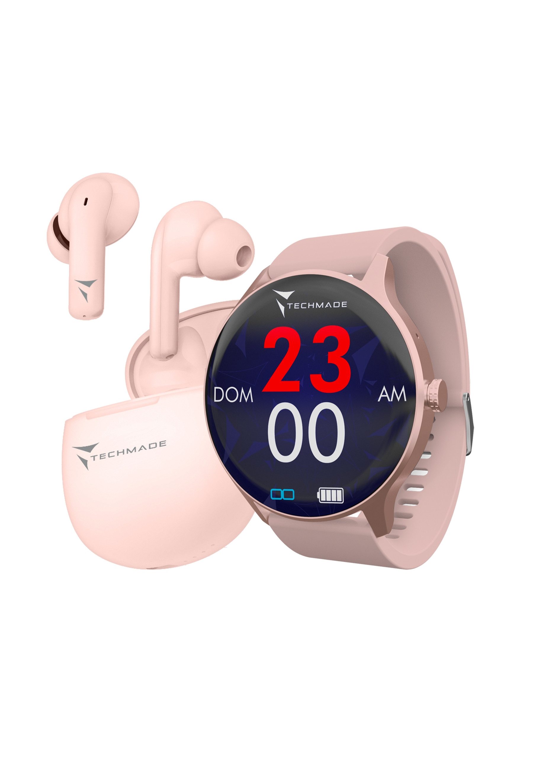 Smart Watch DYNAMIC ROSE GOLD BUNDLE Smartwatch