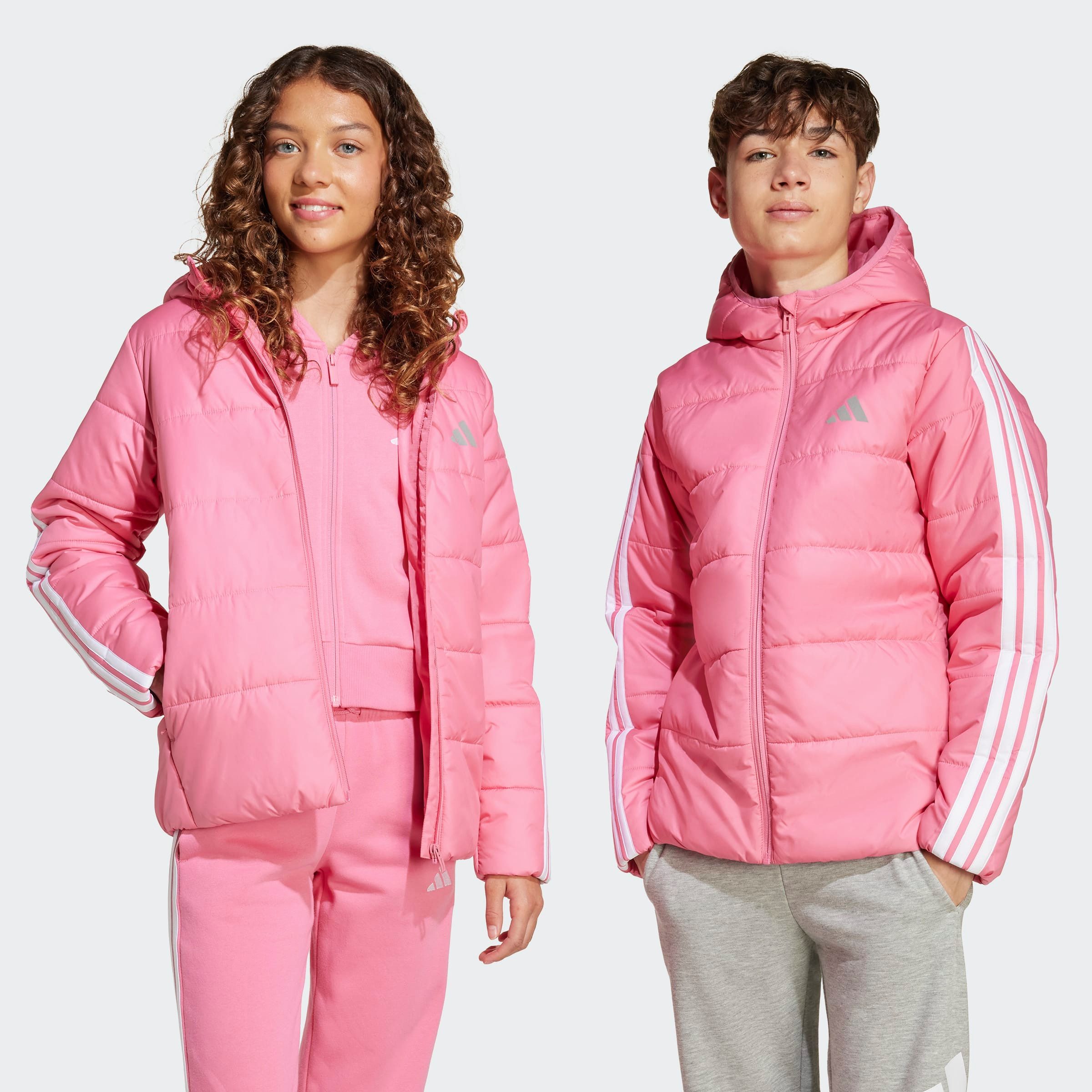 adidas Sportswear Winterjacke ESSENTIALS 3-STREIFEN GEFÜTTERTE