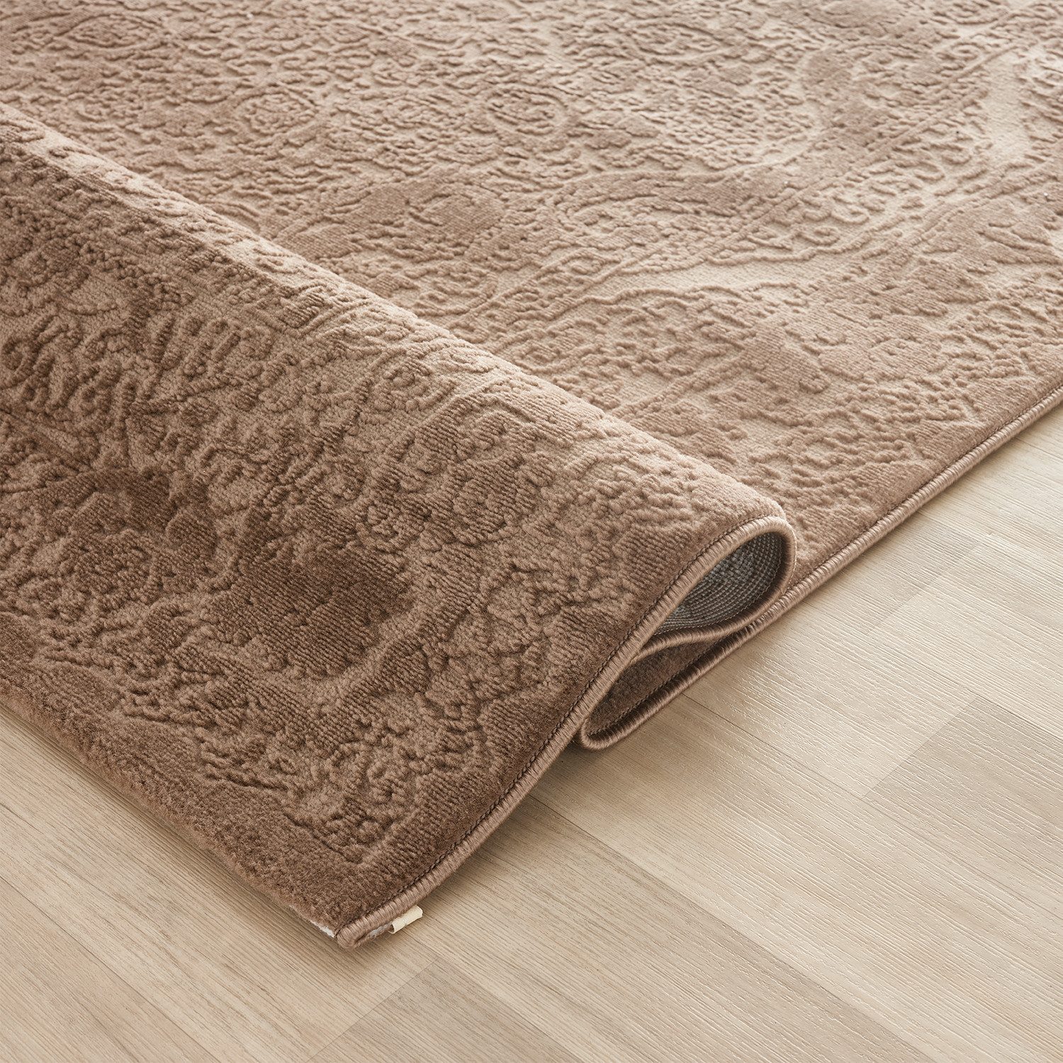 Vimoda Orientteppich Costalight, Klassischer und moderner Teppich, Rechteckig, Höhe: 8 mm, Orient Design, Hoch-Tief Effekt 3D, Vintage, Wohnzimmer, Schlafzimmer