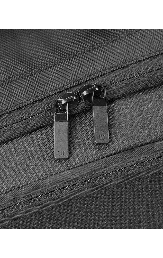 Wilson Sporttasche Tennis-Racketbag Clash V3 (Schlägertasche, 2 Hauptfach) 2025 schwarz