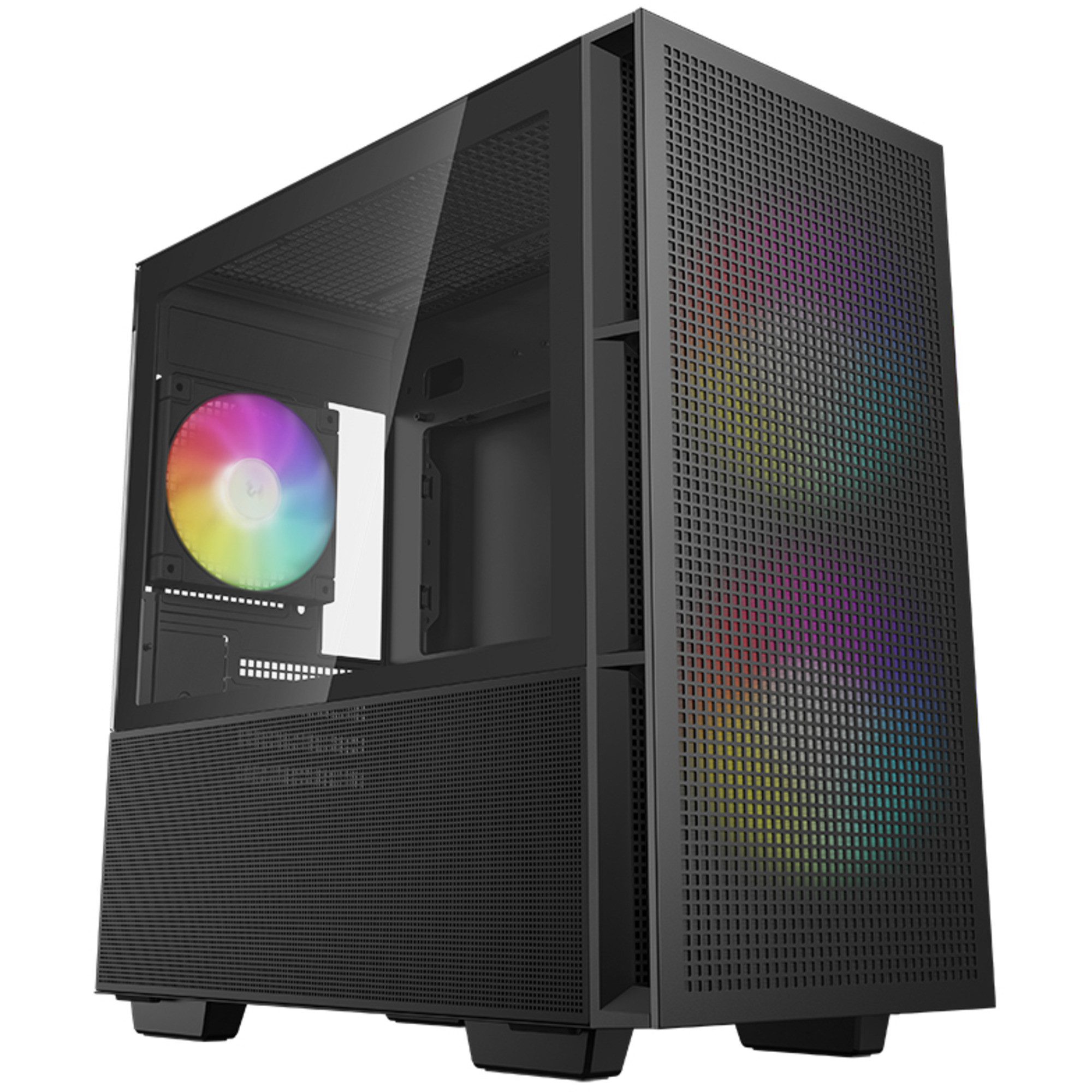 DeepCool Корпуса ПК DeepCool CH360, Tower-Gehäuse, (Tempered Glass)