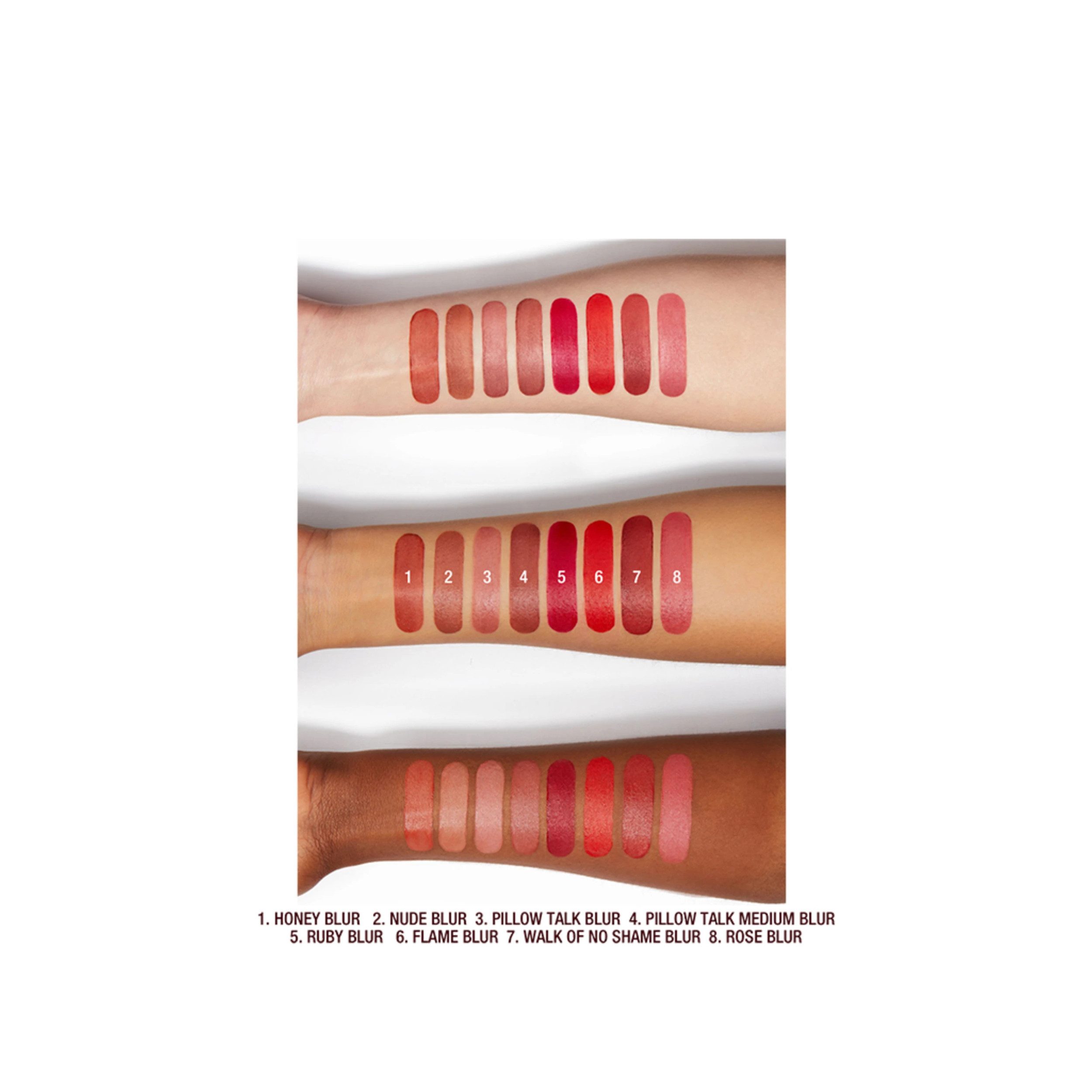 CHARLOTTE TILBURY Lippenstift AIRBRUSH FLAWLESS LIP BLUR Liquid Lipstick, Airbrush Flawless Lip Blur in Pillow Talk Blur