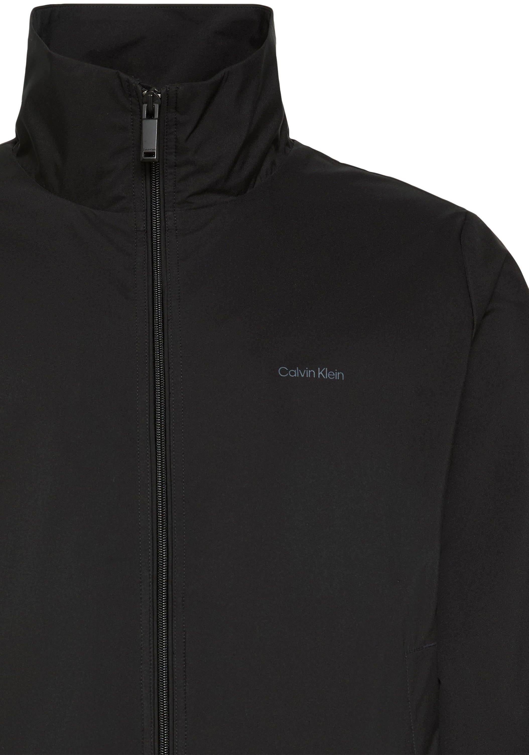 Calvin Klein Windbreaker LS NYLON STAND COLLAR WINDBREAKE Regular fit mit Stehkragen