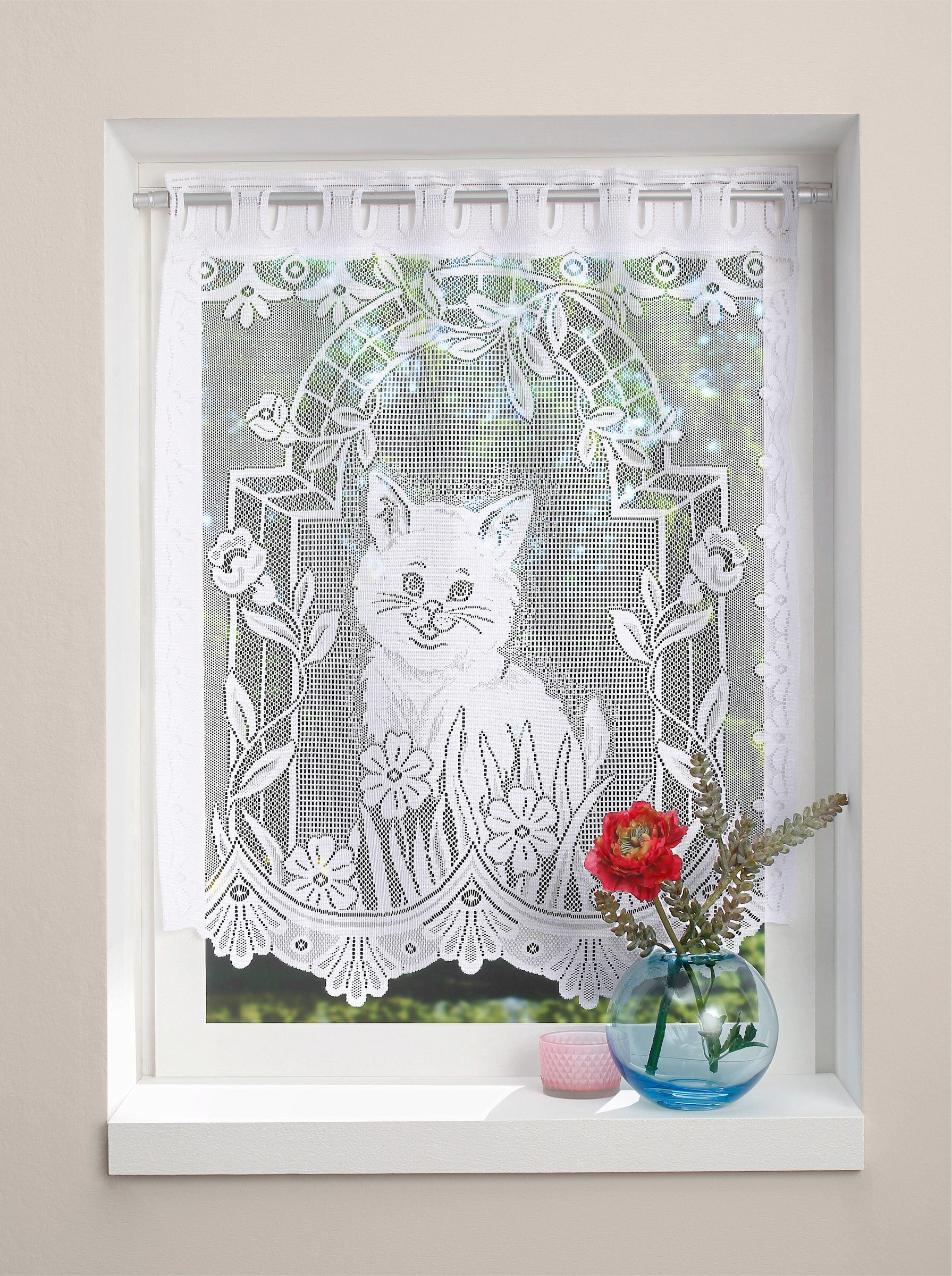 Witt Gardine Fensterbehang, Durchzuglöcher (1 St), günstig online kaufen