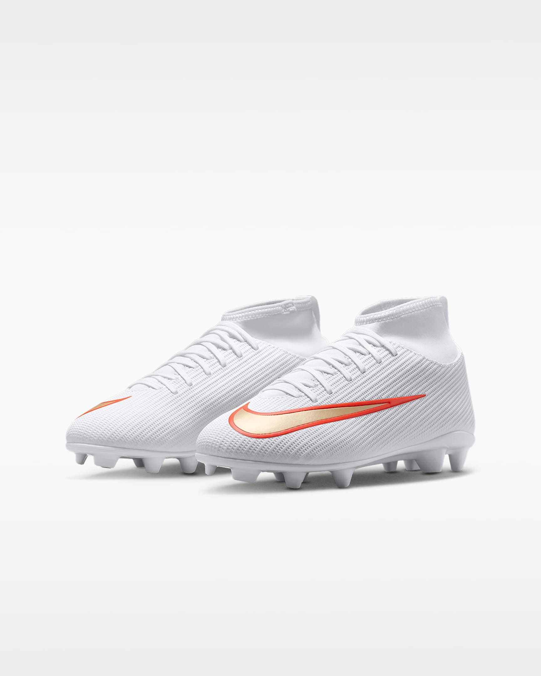 Nike Jr. Mercurial Superfly 11 Club Fußballschuh Außensohle für Rasen und Kunstrasen, speziell für feste Böden
