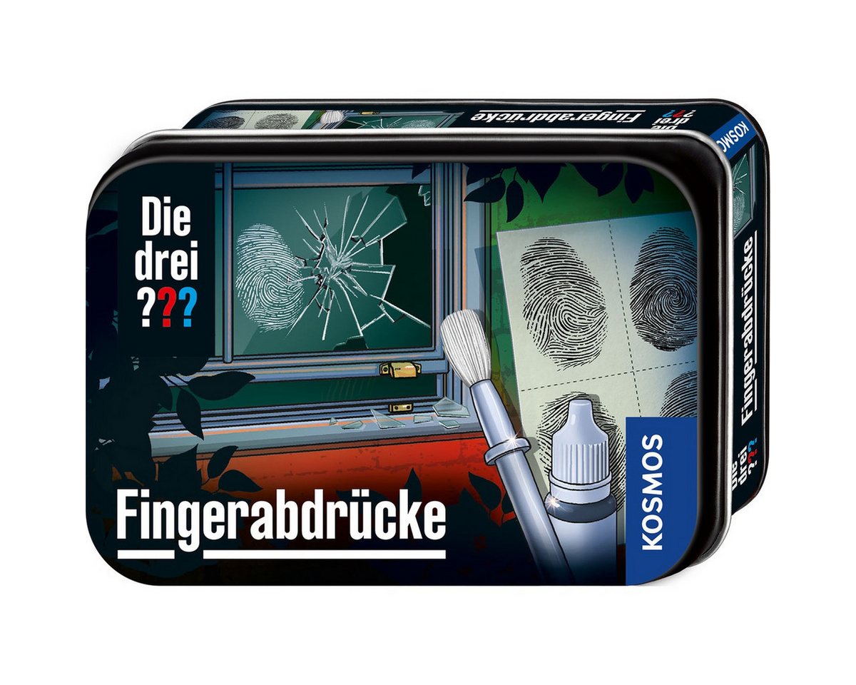 Kosmos Experimentierkasten Detektivset Die drei ??? Fingerabdrücke Metalldose