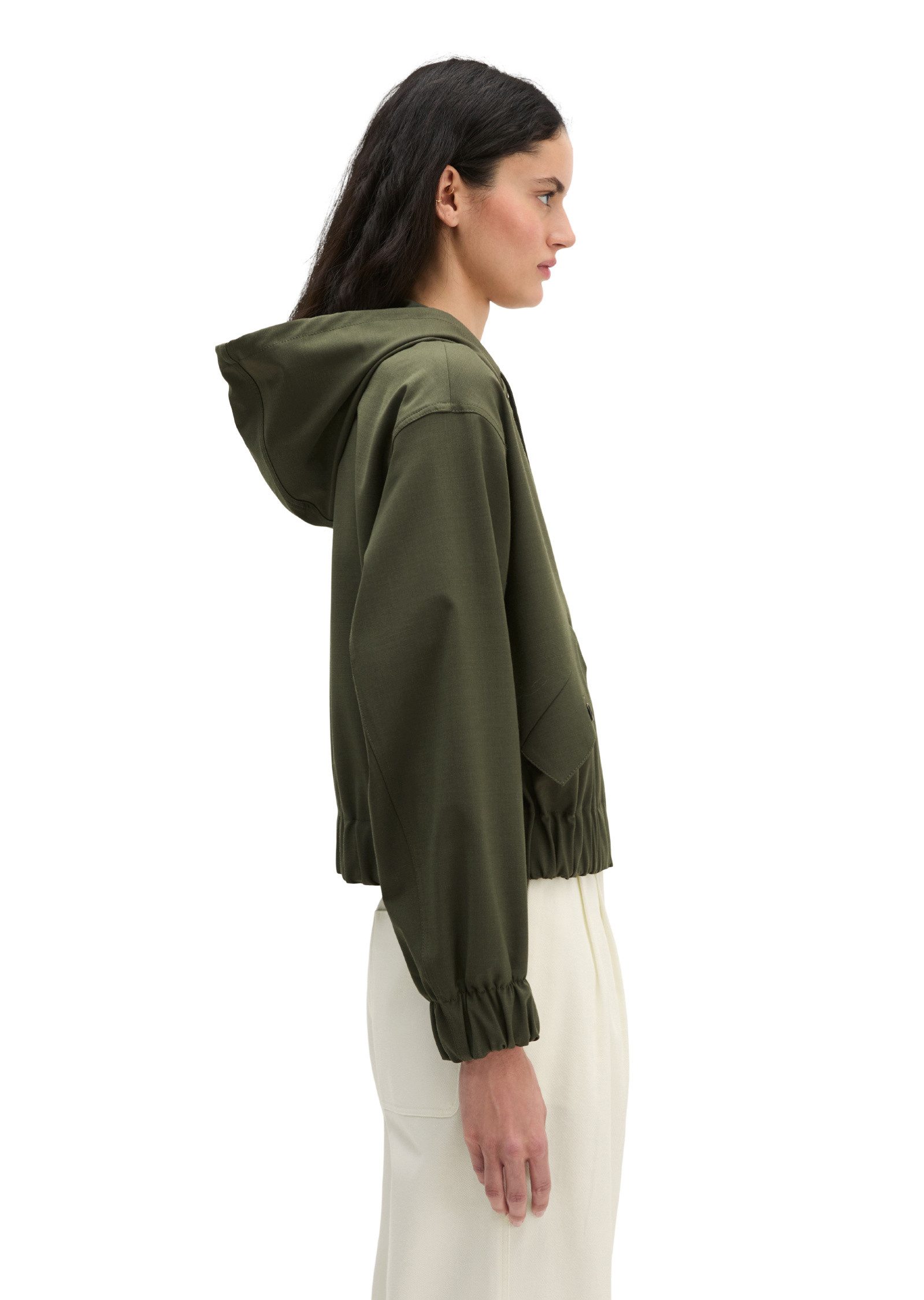 Marc O'Polo Kurzjacke aus Schurwolle-Stretch-Mix
