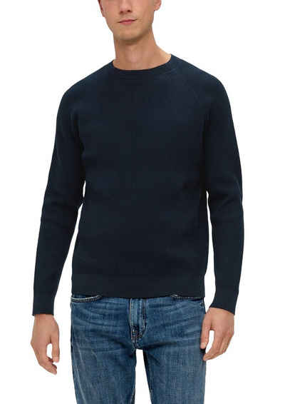 s.Oliver Strickpullover in feiner Rippoptik