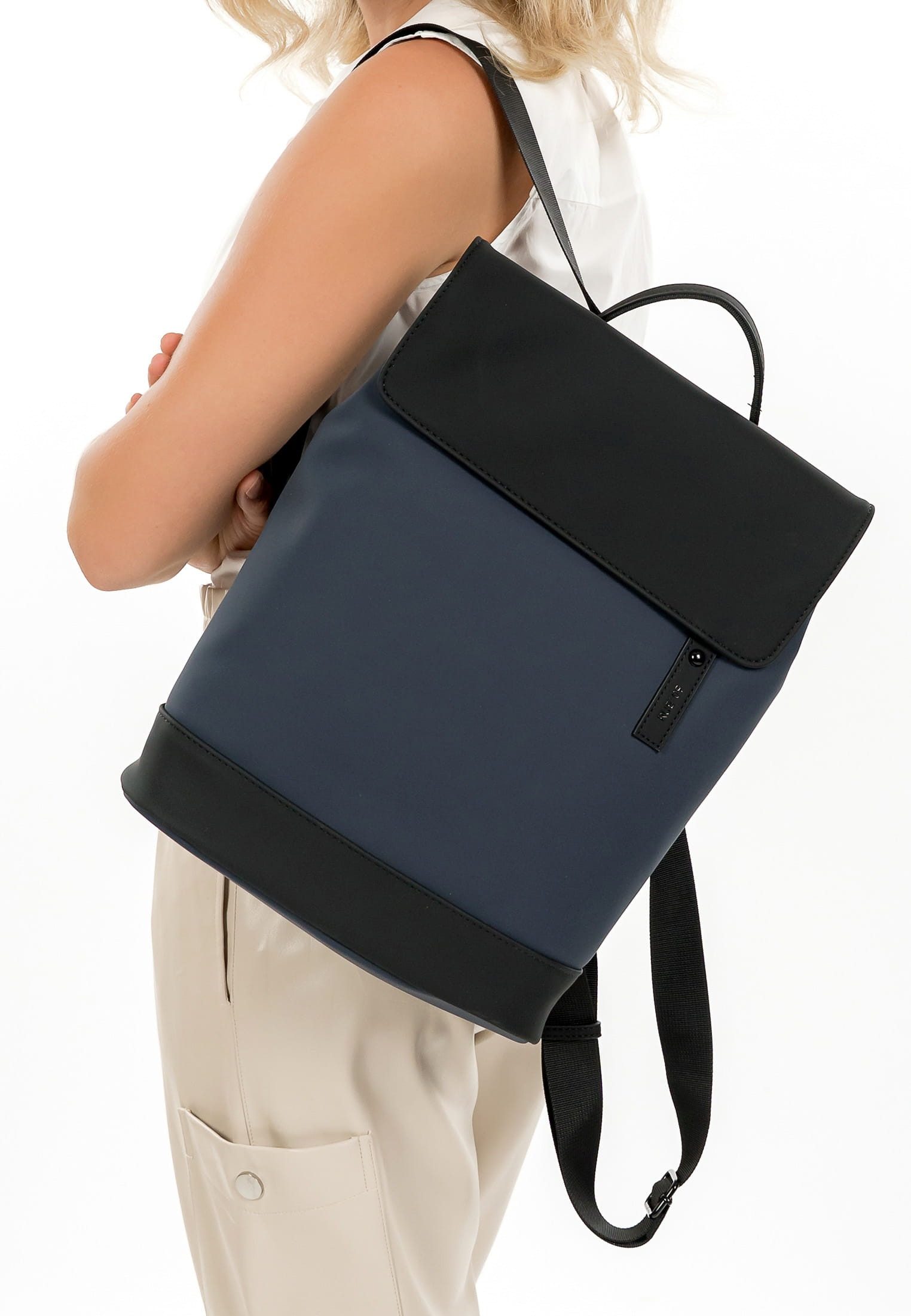 EMILY & NOAH Cityrucksack E&N Le Havre RUE 09, Logo Patch – Bild 4 von 5