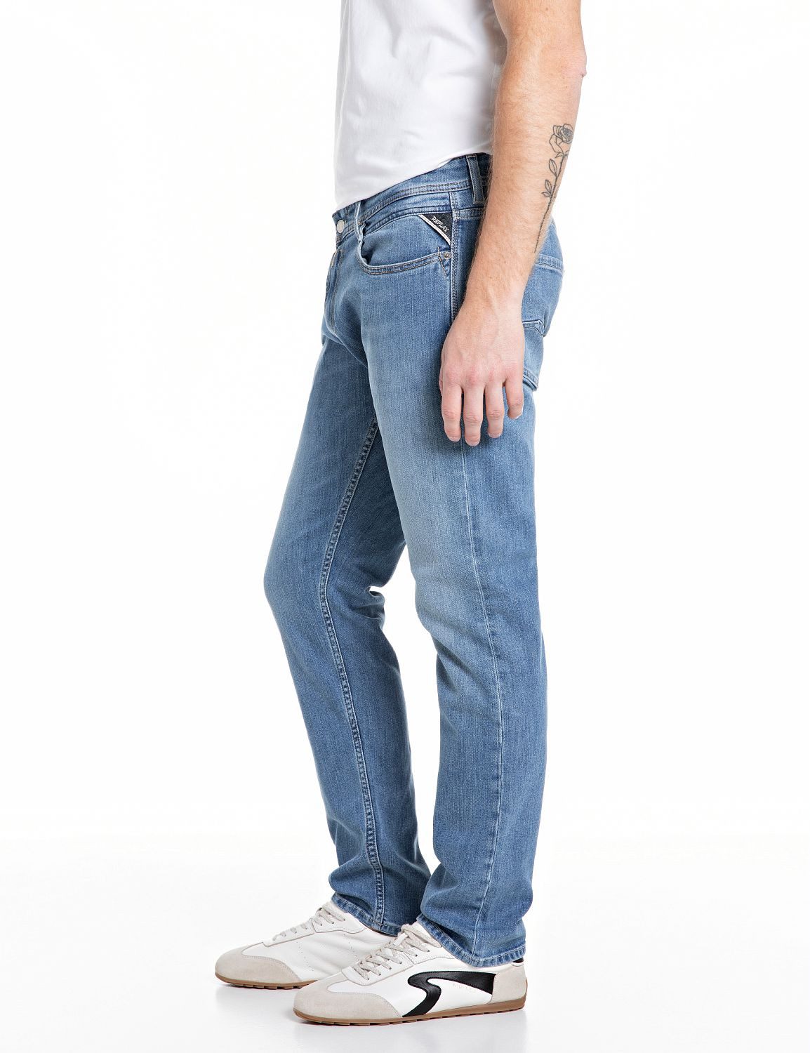 Replay Comfort-fit-Jeans Rocco mit geradem Bein