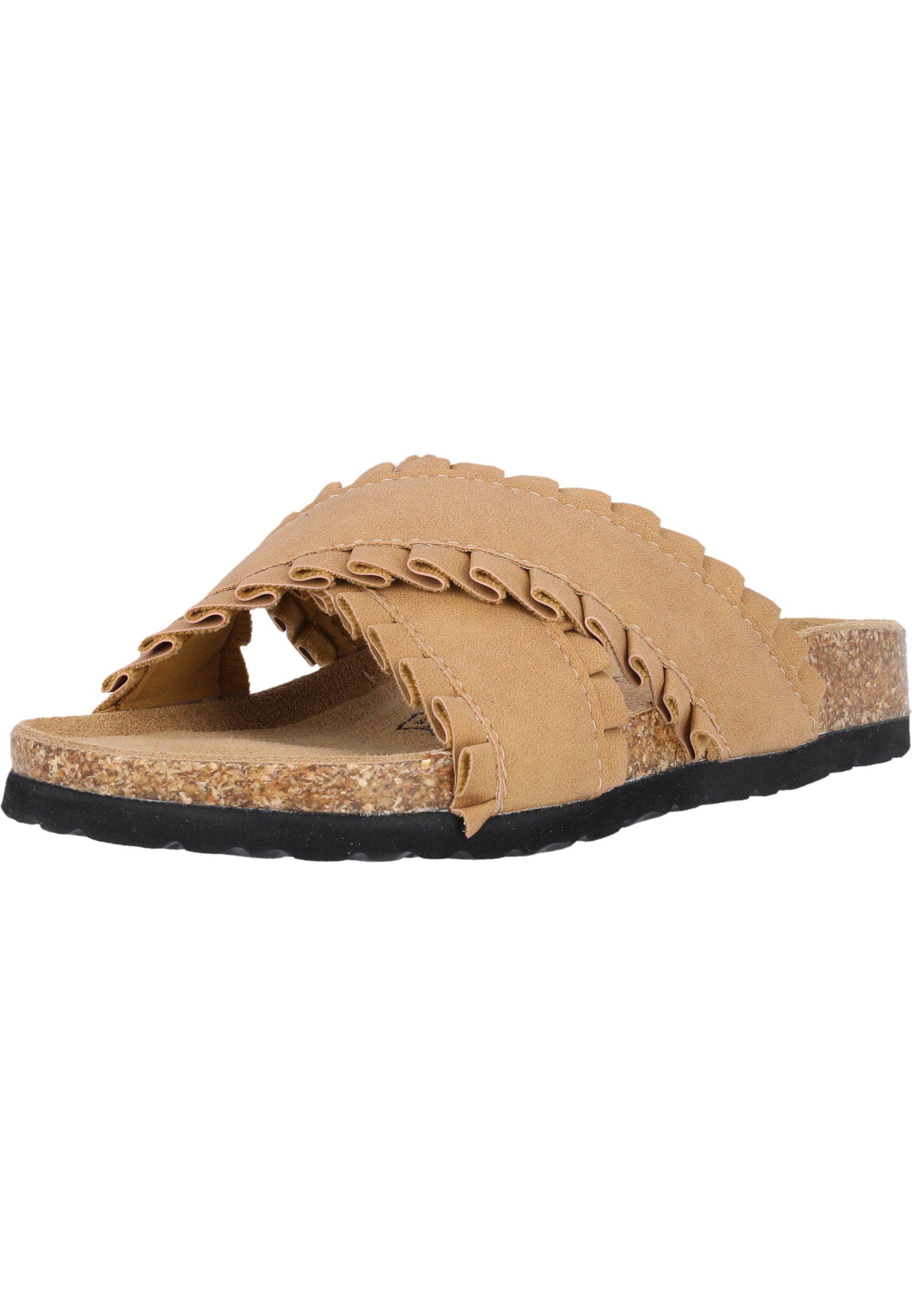 CRUZ Rufalia Sandale mit weichem Fußbett braun