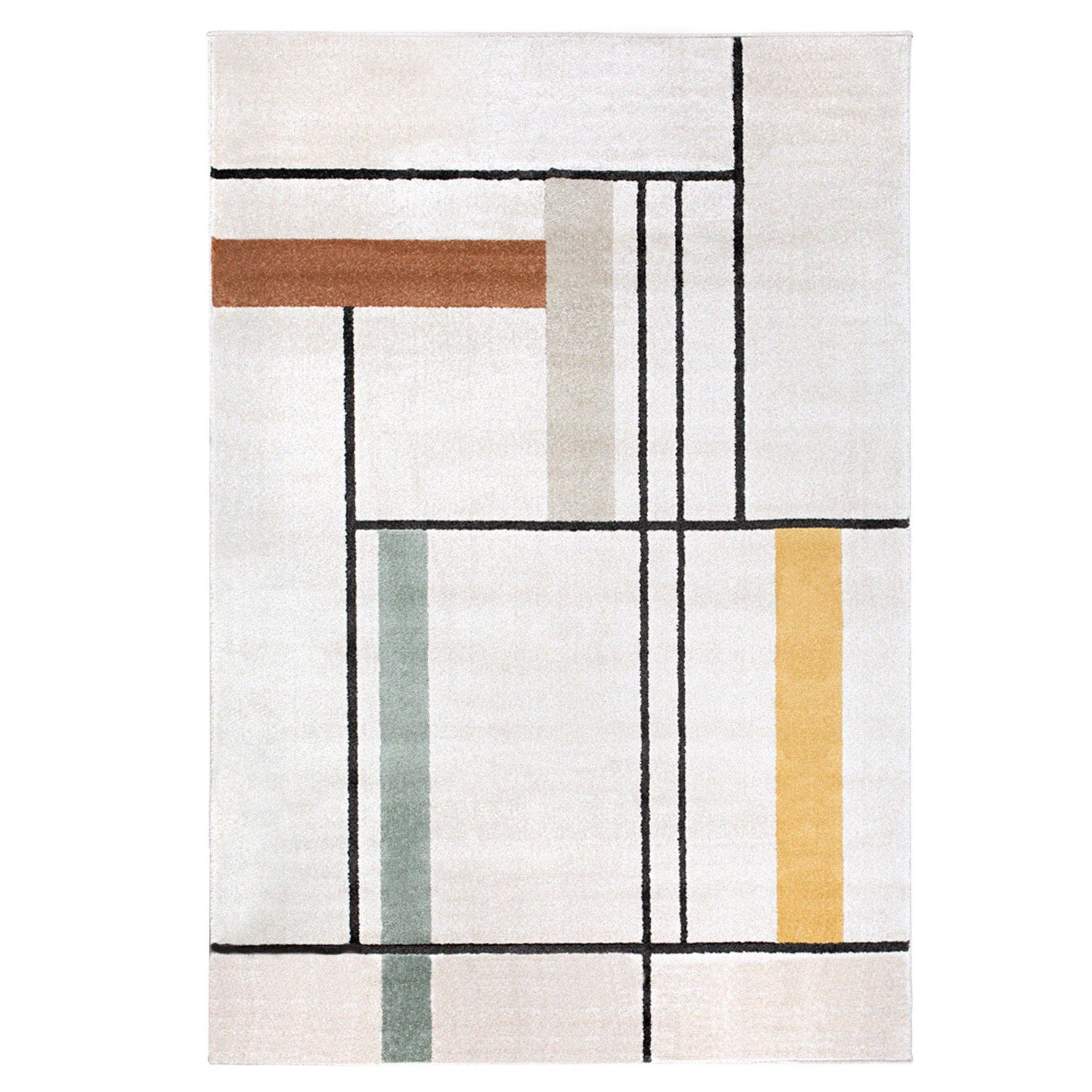 Rikmani Frisé-Teppich Kurzflorteppich, Designer-Teppich für Wohnzimmer, günstig online kaufen