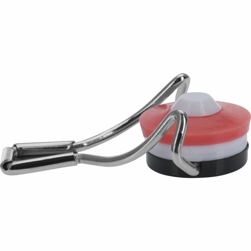 WESTMARK Flaschenverschluss 6 Stk., mit Silikondichtung, Stahl, Rot/Weiß/Schwarz