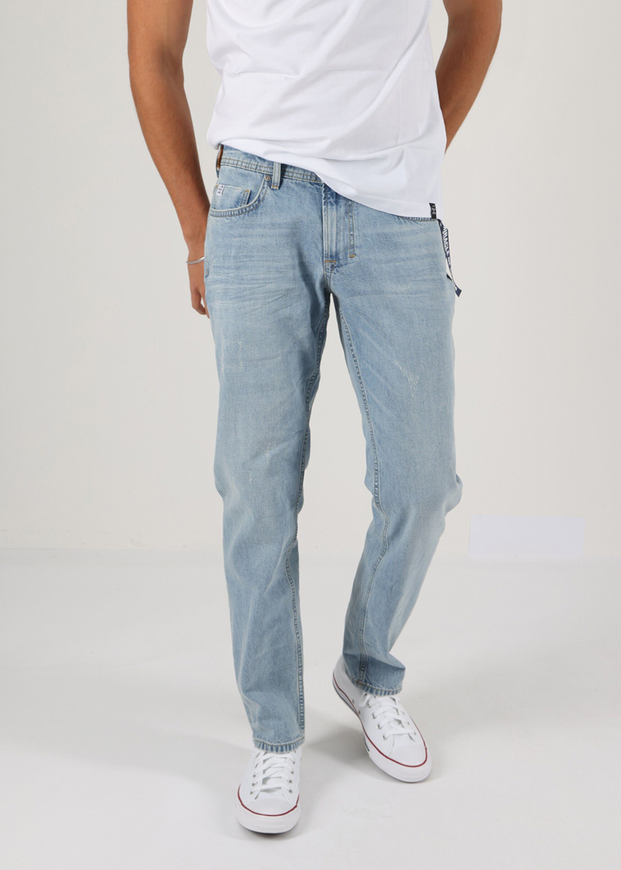 Miracle of Denim Slim-fit-Jeans Thomas Comfort Fit im 5 Pocket Style Patriot Blue