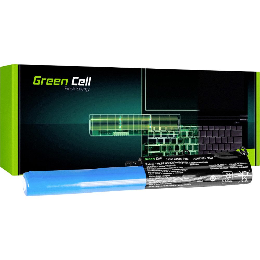 Green Cell Green Cell Notebook-Akku A31N1601 A31LP4Q 10.8 V 2200 mAh Asus Laptop-Akku 2200 mAh