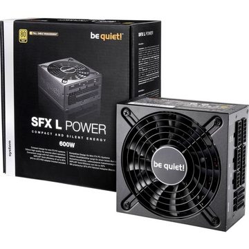 be quiet! SFX-L Power 80 PLUS Gold modular 600 W PC- Netzteil4x PCIe PC-Netzteil