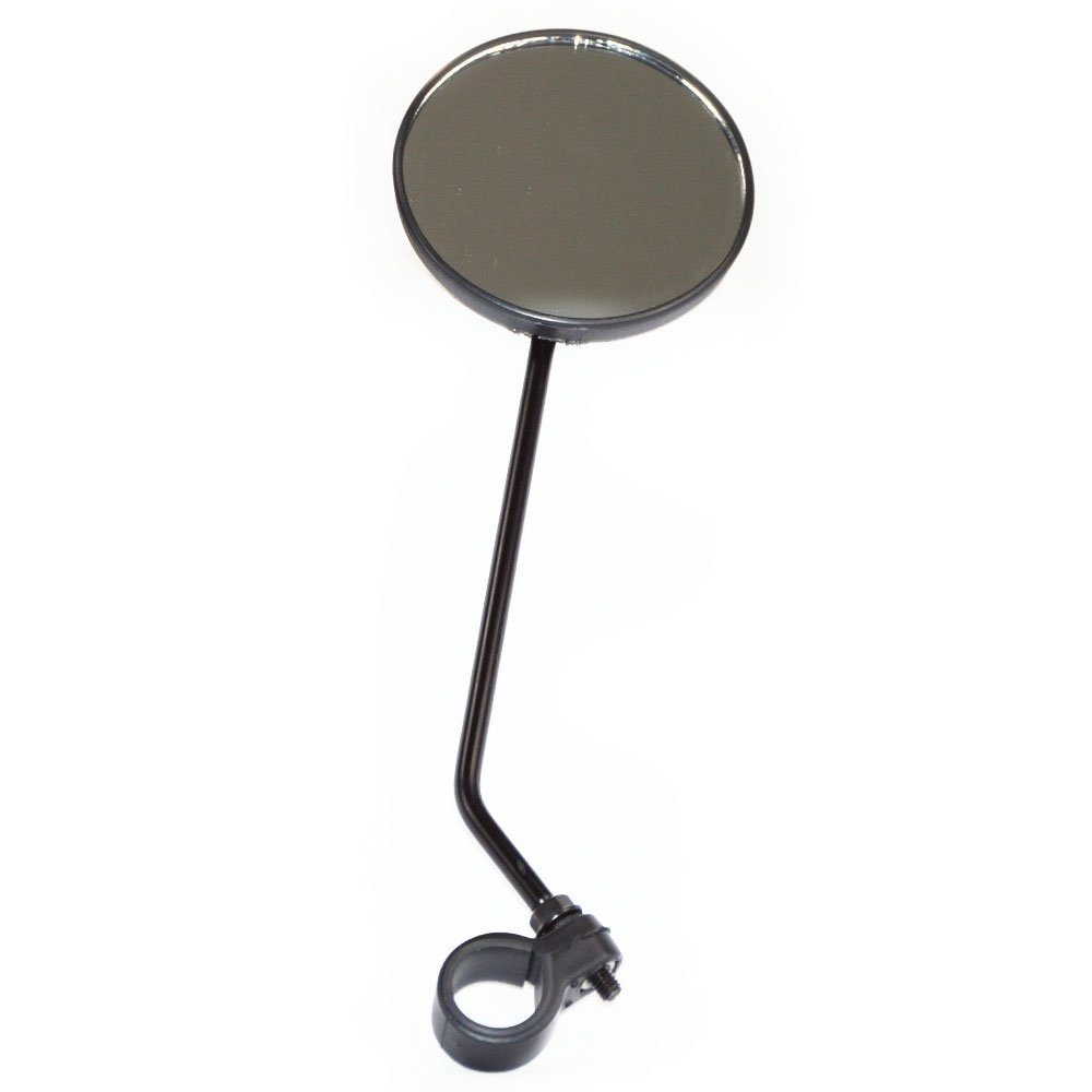 Diedrich Filmer GmbH Fahrradspiegel Fahrrad Mofa Quad Spiegel Rückspiegel Lenkspiegel rund Ø 9cm (1-St), zur beidseitigen Montage möglich, Kunststoffgehäuse