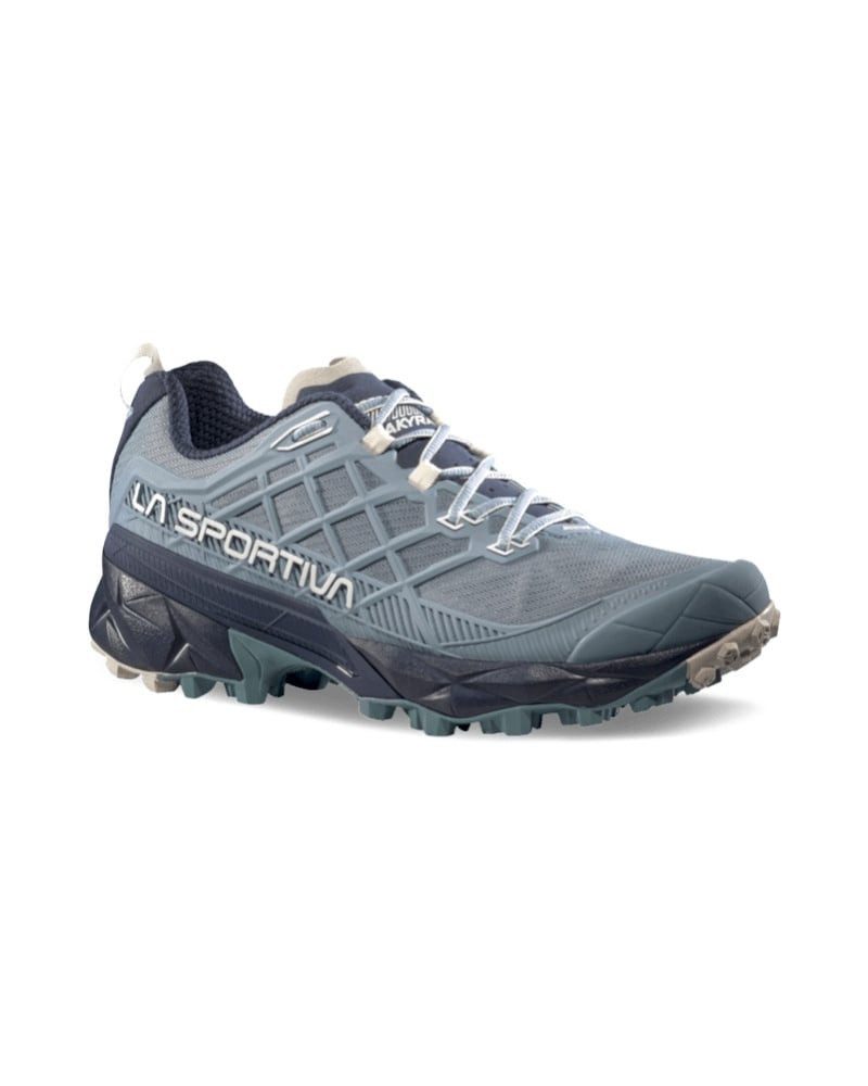 La Sportiva Trail-Laufschuhe Akyra II stoneblau/hellgrau Damen Wanderschuh