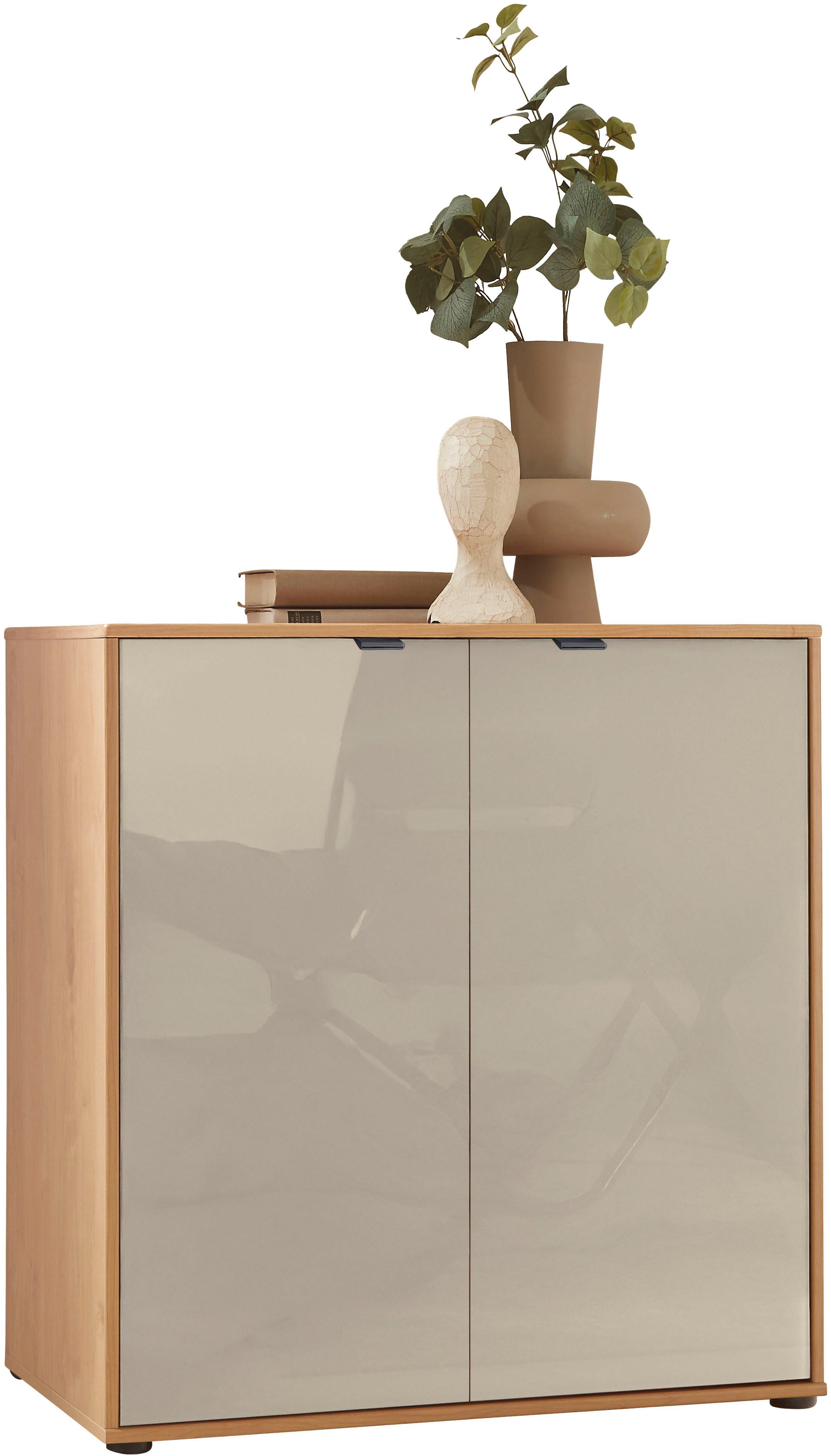 WIEMANN Kommode Cardiff Sideboard, Wäscheschrank, teilmassiv Erle, 80 cm (Kommode 80x86x43 cm, braun, mit Dämpfung, MADE IN GERMANY), verschiedenen Ausführungen, inklusive Einlegeboden
