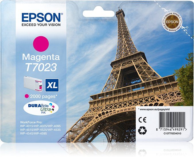 Epson Epson Eiffel Tower Tintenpatrone XL Magenta 2k Tintenpatrone