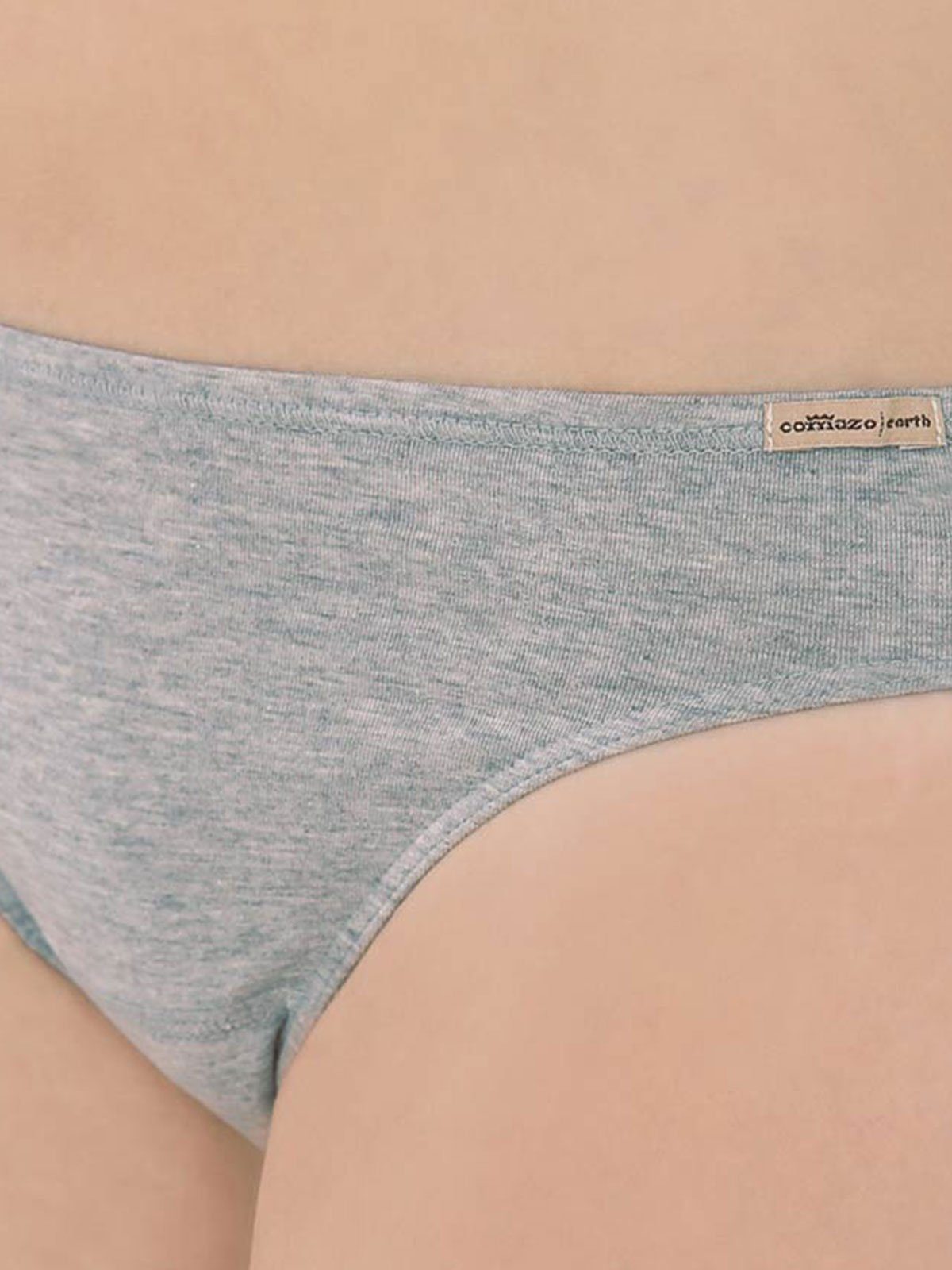 COMAZO Panty Damen Jazzpants (Stück, Vegan 1-St) grau-melange aus Baumwolle