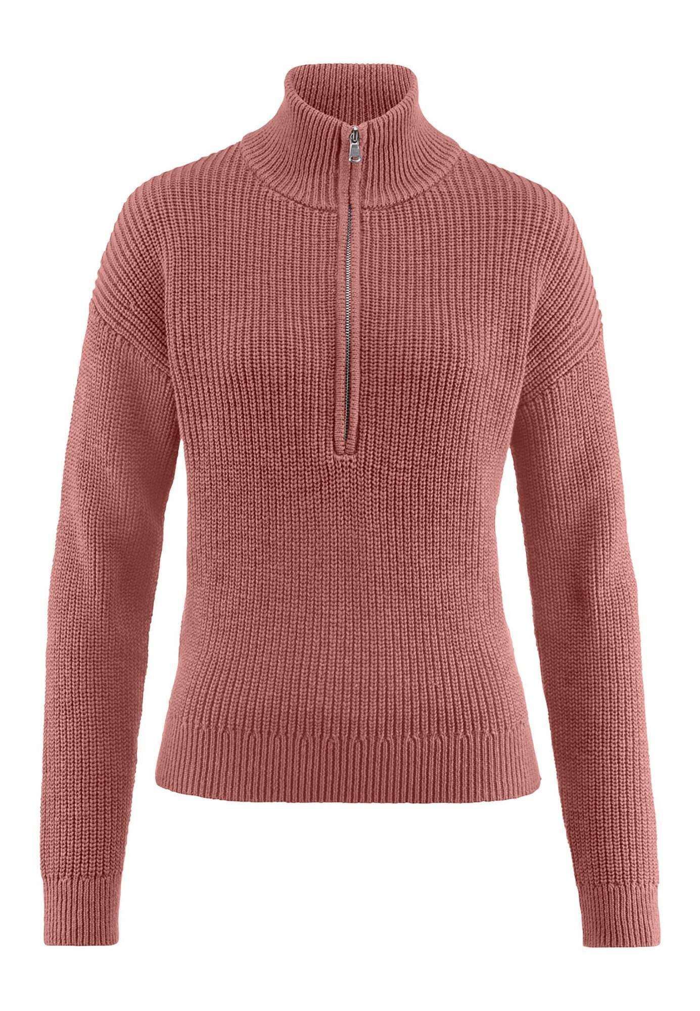 Strickpullover aus reiner Bio-Baumwolle