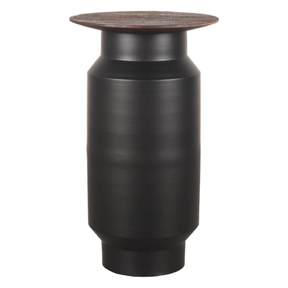 RINGO-Living Beistelltisch RINGO-Living Beistelltisch Joas in Schwarz aus Mangoholz und Metall