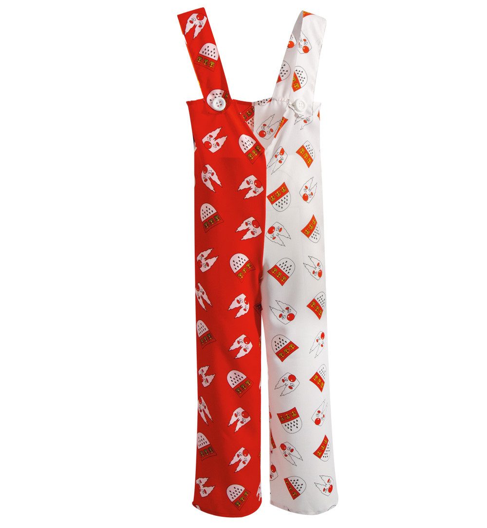 Fries Kostüm Latzhose Köln Kölle Alaaf Köln Karneval Fasching Party Rot Wei günstig online kaufen