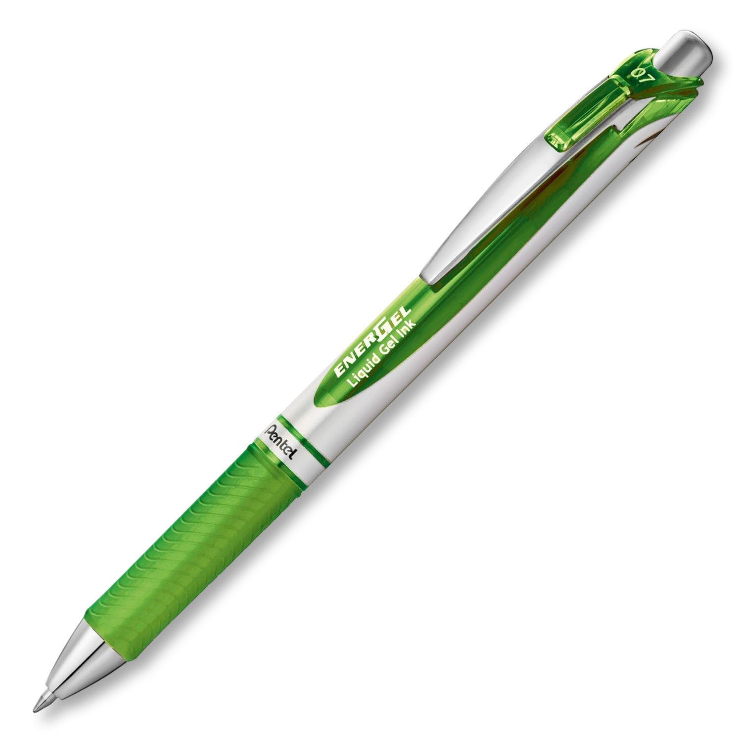 PENTEL Gelschreiber 1x PENTEL EnerGel Gelschreiber BL77 medium Schreibfarbe HELLGRÜN