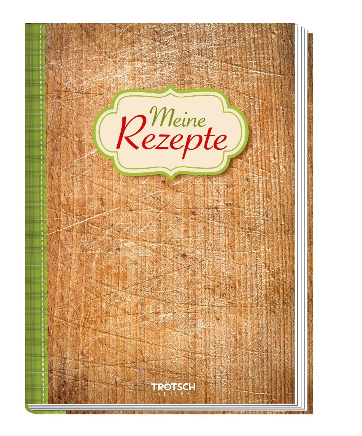 Trötsch Meine Rezepte Holz Rezeptbuch / diverse