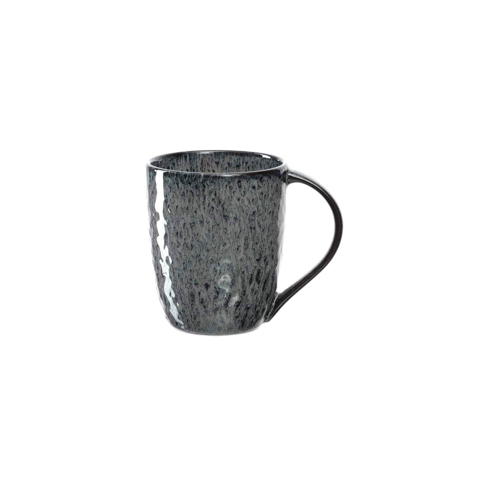 Becher LEONARDO Matera Kaffeebecher 330 anthrazit ml, Keramik