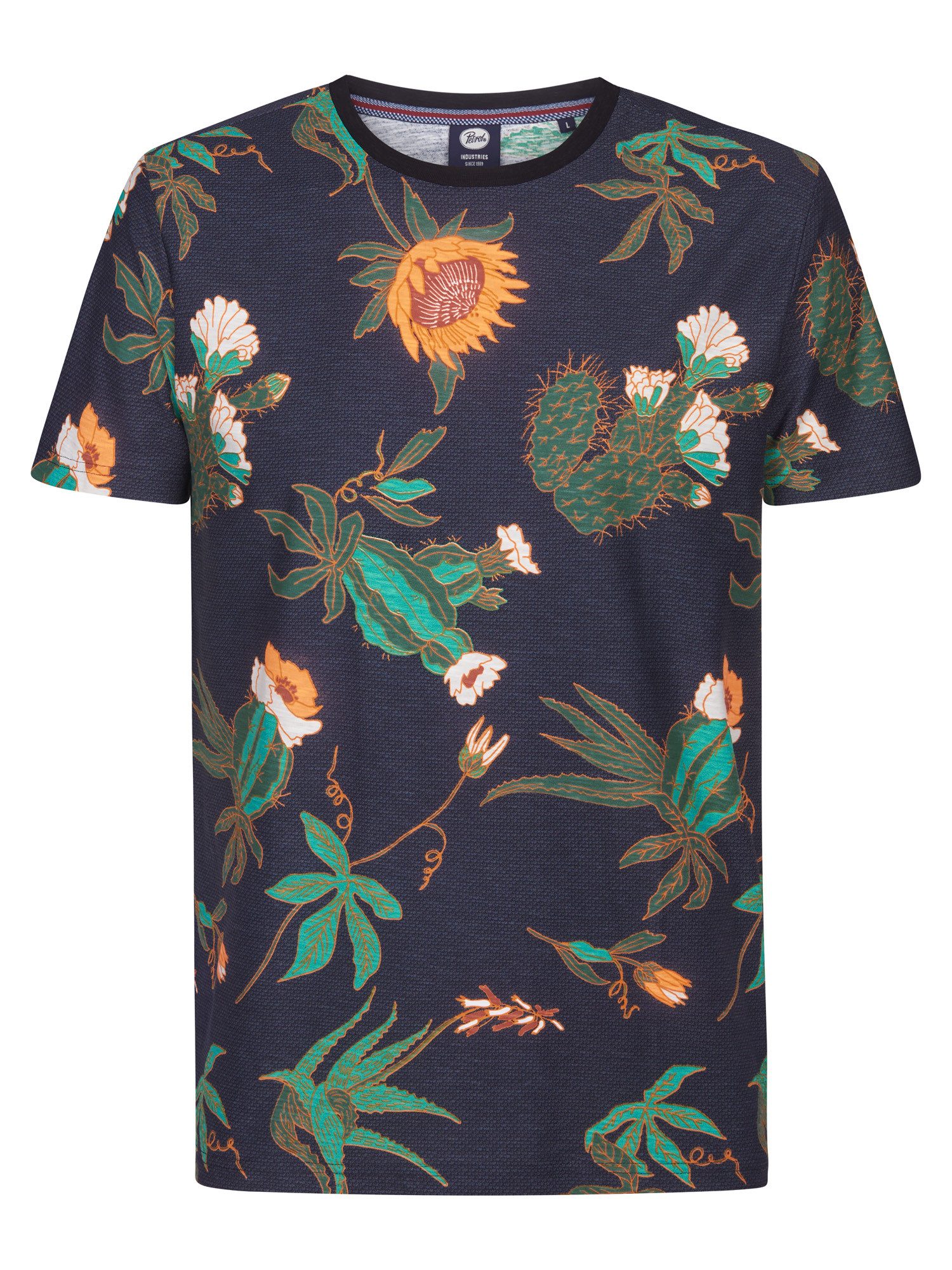 T-Shirt - T-Shirt mit Allover-Print - Shirt kurzarm Herren - Printshirt