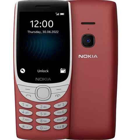Nokia 8210 4G Handy (7,11 cm/2,8 Zoll, 0,12 GB Speicherplatz, 0,3 MP Kamera)