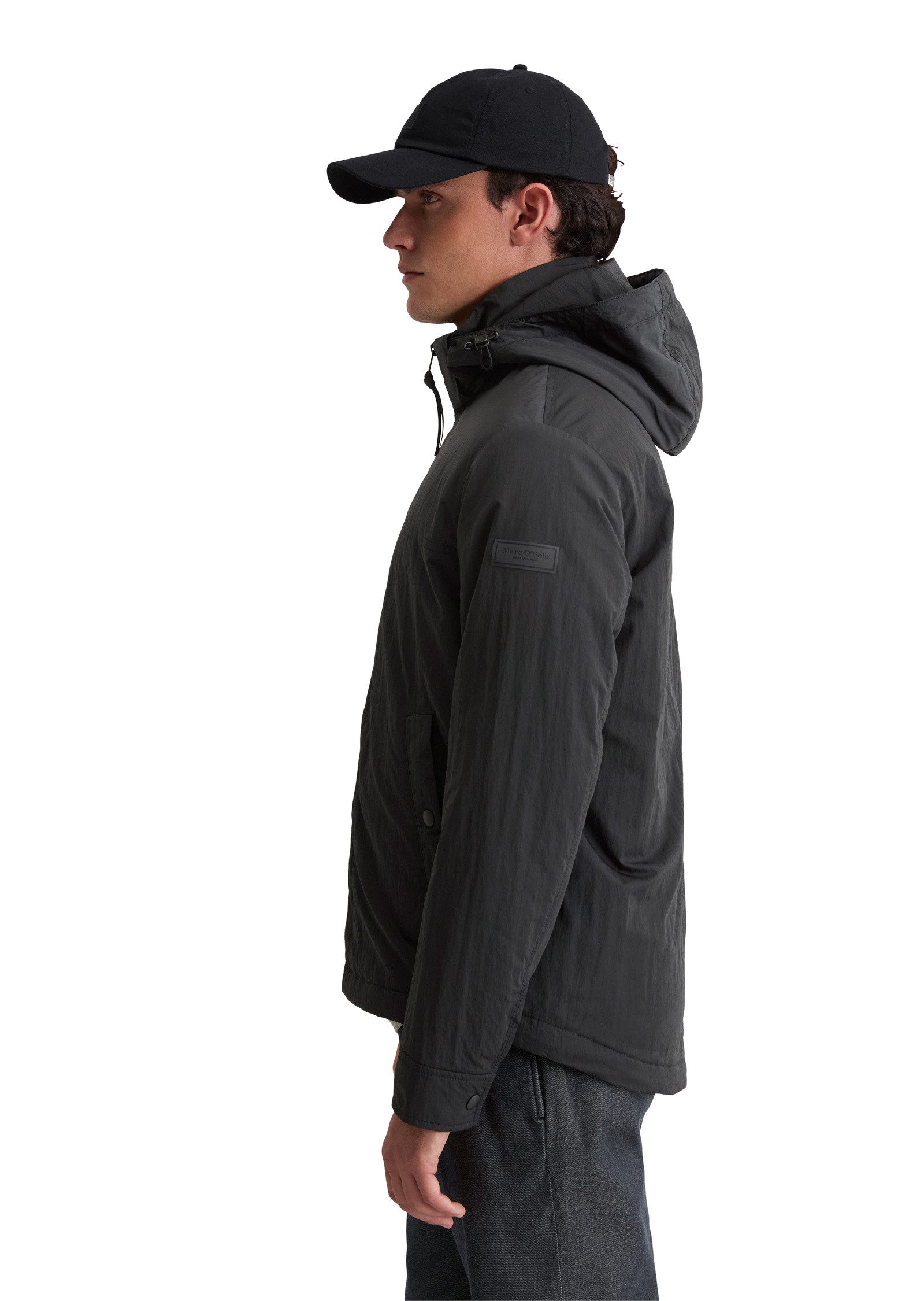 Marc O'Polo Outdoorjacke mit abnehmbarer Kapuze