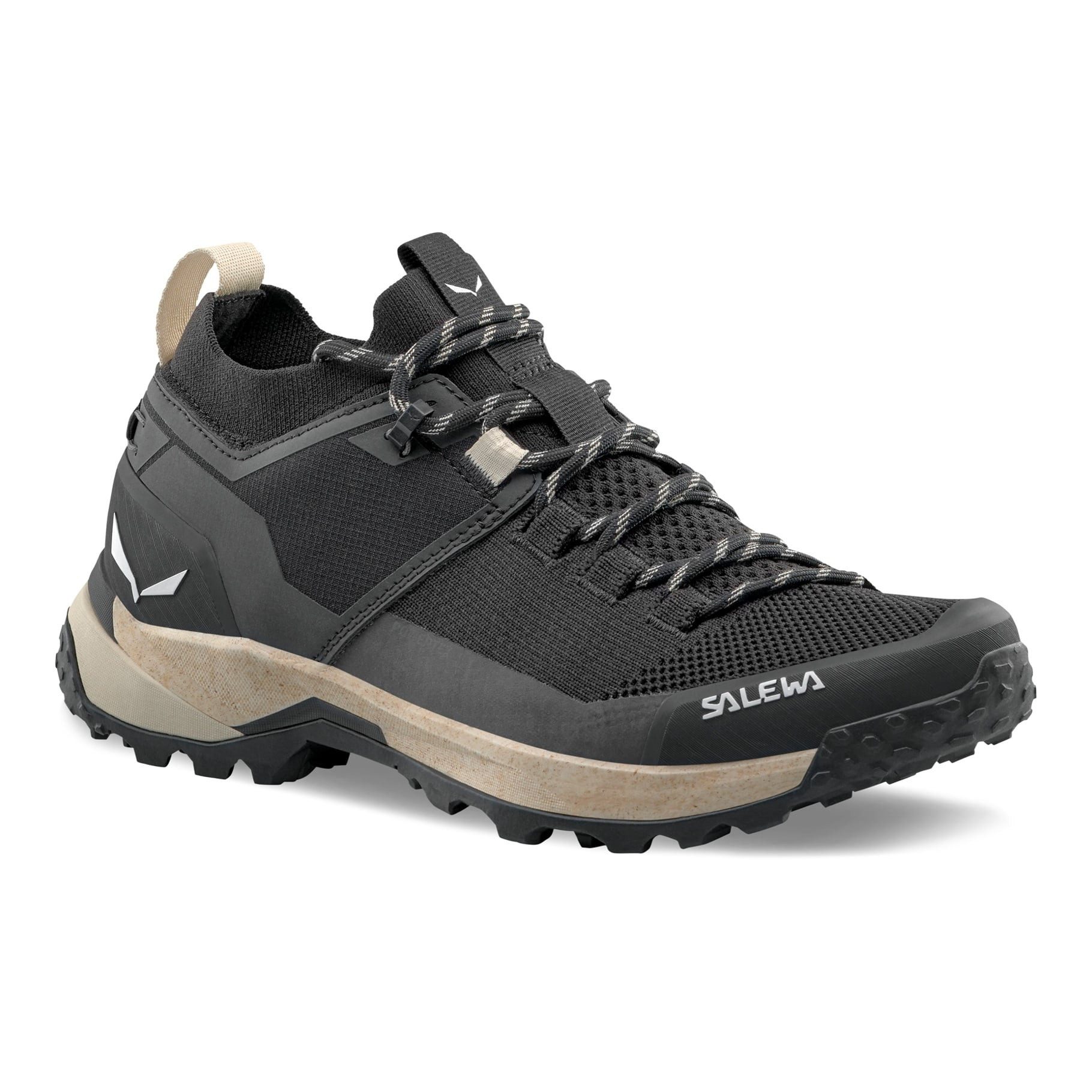 Salewa Puez 2 Knit Powertex (Trekking, wasserdicht) schwarz Damen Wanderschuh