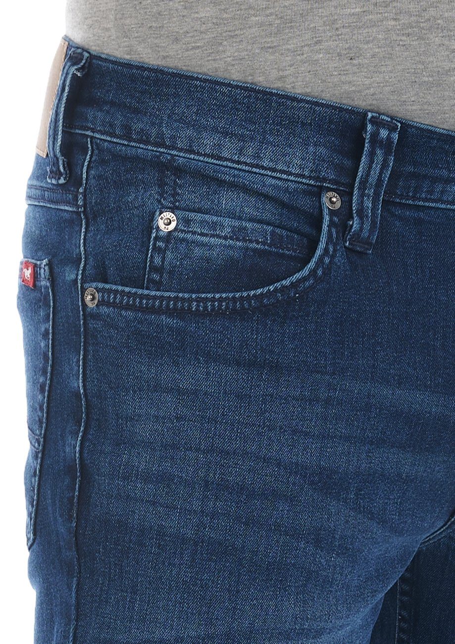 MUSTANG Straight-Jeans Herren Jeanshose Tramper Regular Fit Denim Hose mit Stretch – Bild 4 von 5