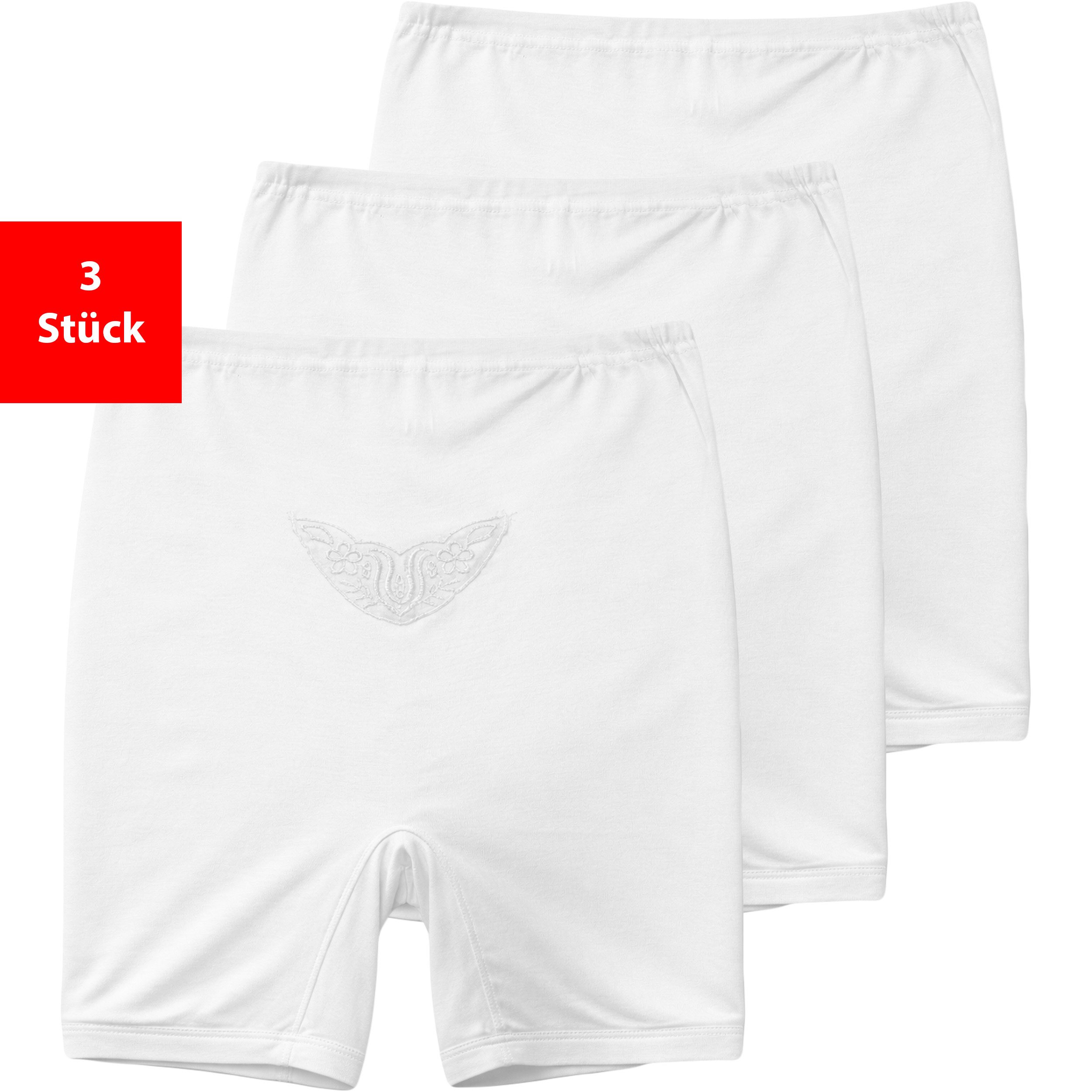 Fashionschmiede Pagenschlüpfer mit Bein Damenslips aus 100% Baumwolle Slips günstig online kaufen