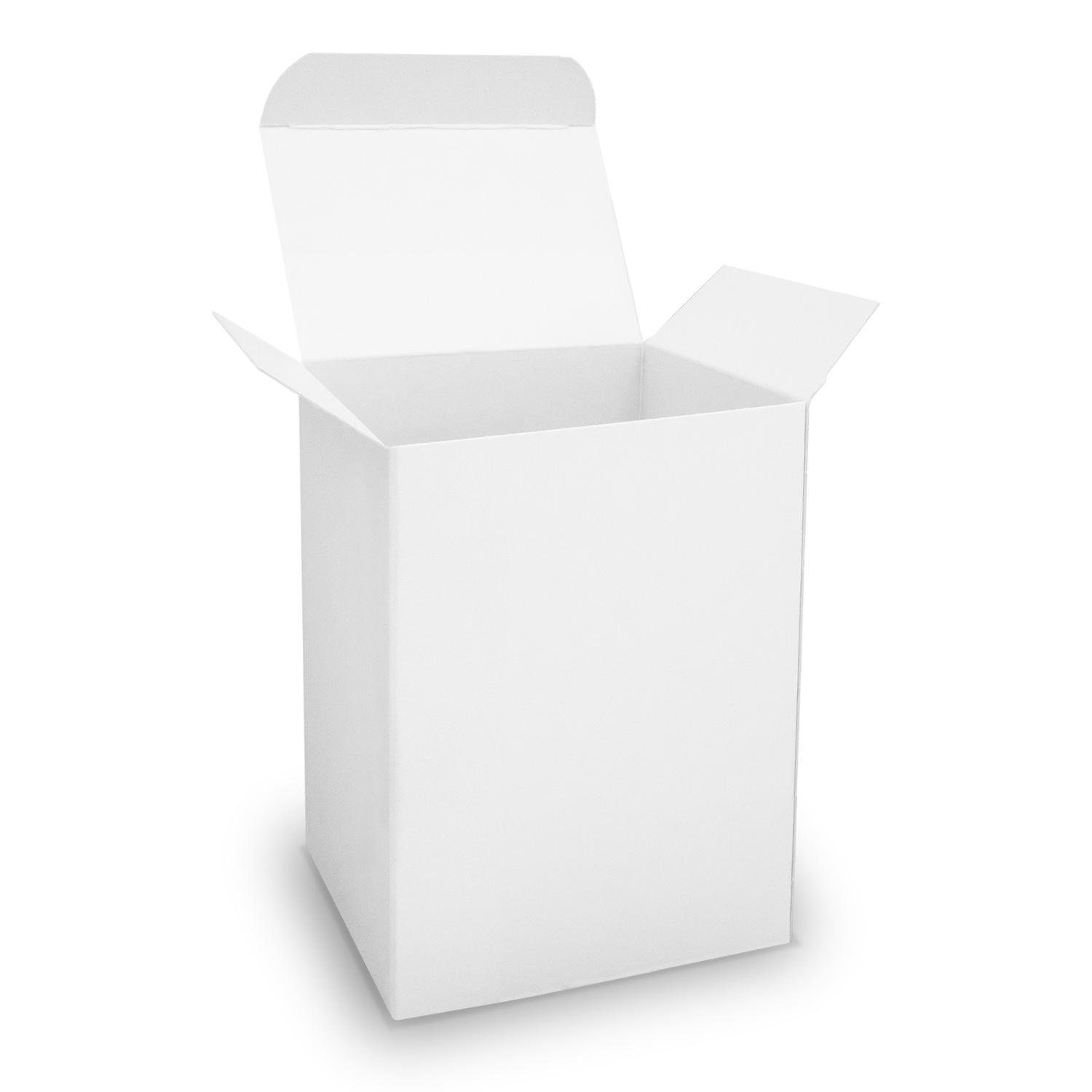 Thumbnail - itenga Geschenkbox itenga Faltschachtel eckig aus Karton 9x8x12cm weiß Gastgeschenk Quade