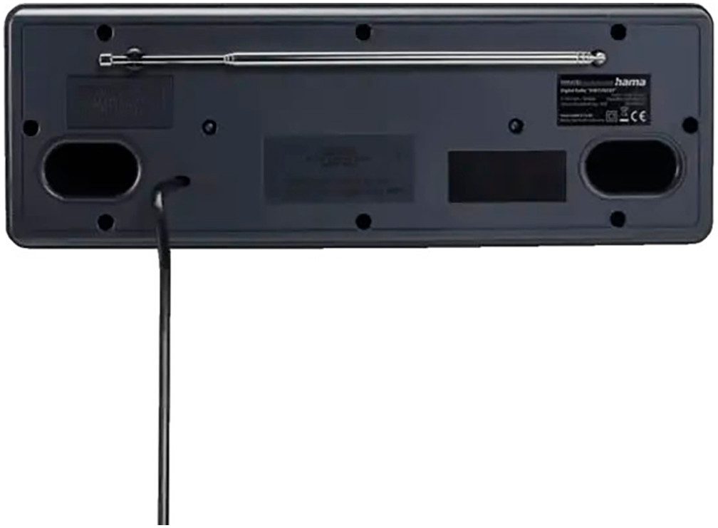 Hama Digitalradio (Internetradio, Radiowecker, CD-Player, Bluetooth, App) Digitalradio (DAB) (Digitalradio (DAB), Internetradio, 10 W)