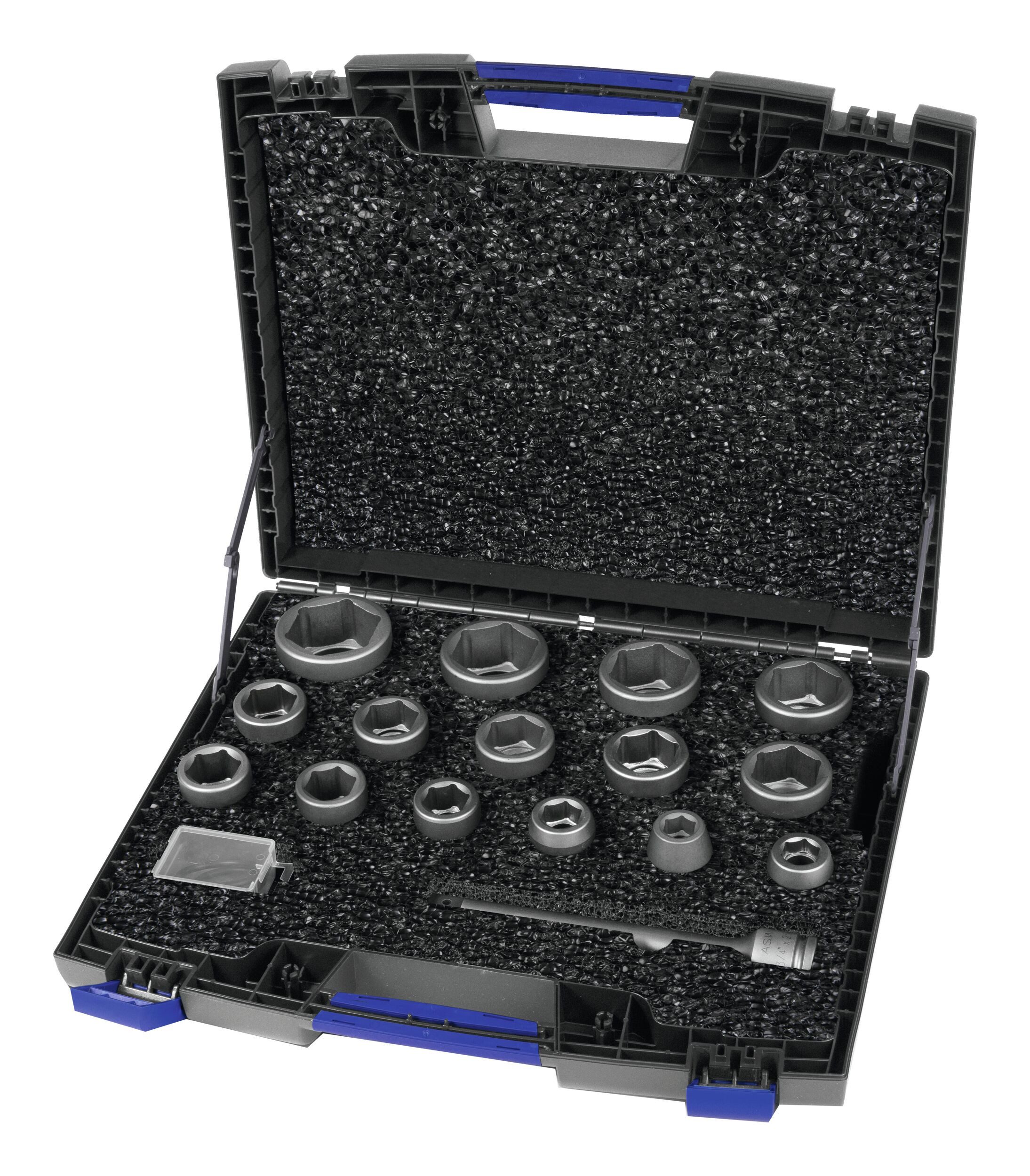 ASW Kraft-Steckschlüsseleinsatz 3/8 Zoll 6-kant 10 Mm – Aus Vergütetem Spezialstahl, Sandgestrahlt