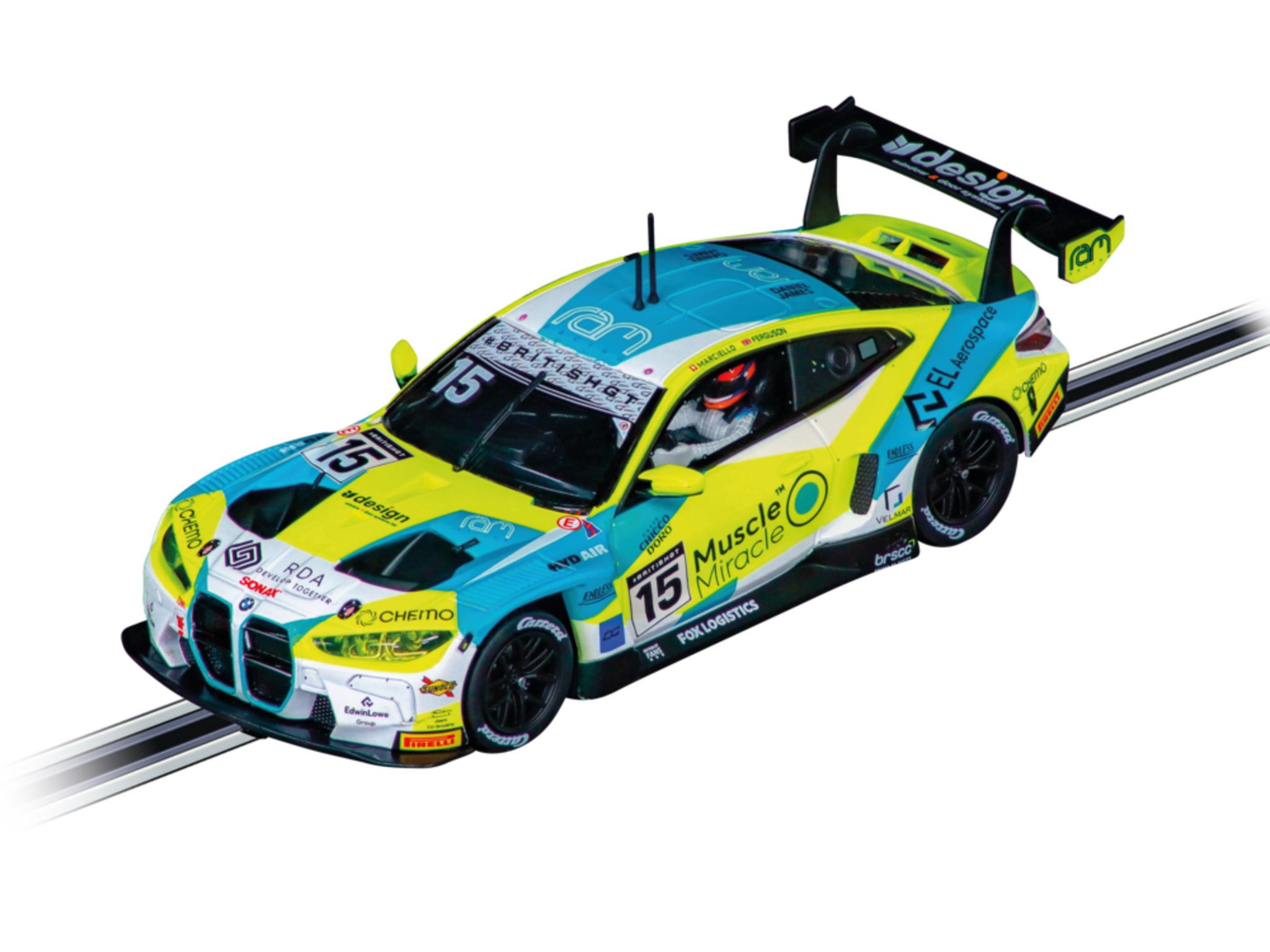 Carrera® Rennbahn-Auto Carrera 20032078 Digital 132 BMW M4 GT3 'RAM Racing, No. 1